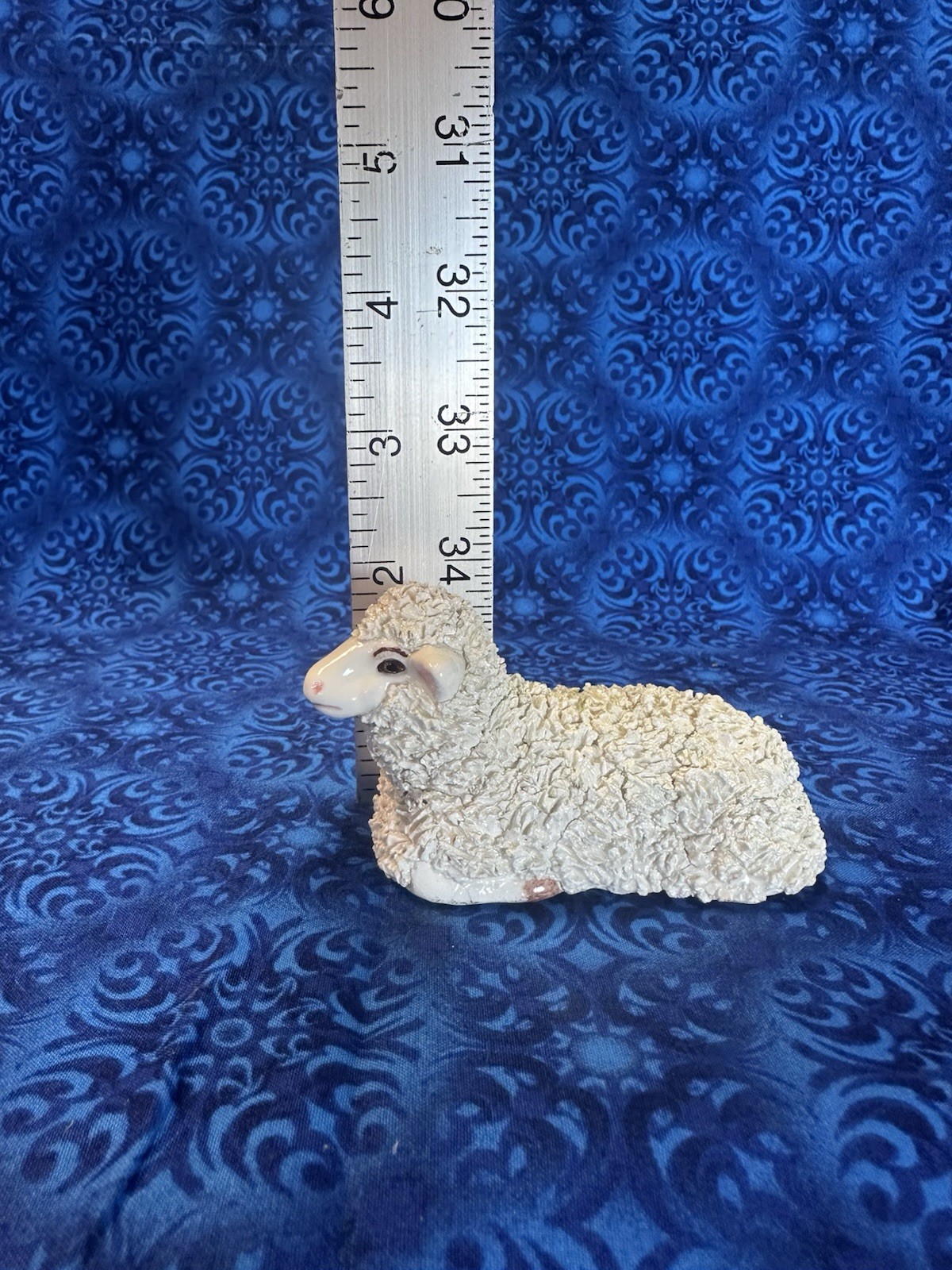 Lying Sheep Lamb – Possibly Staffordshire 19th Century Confetti