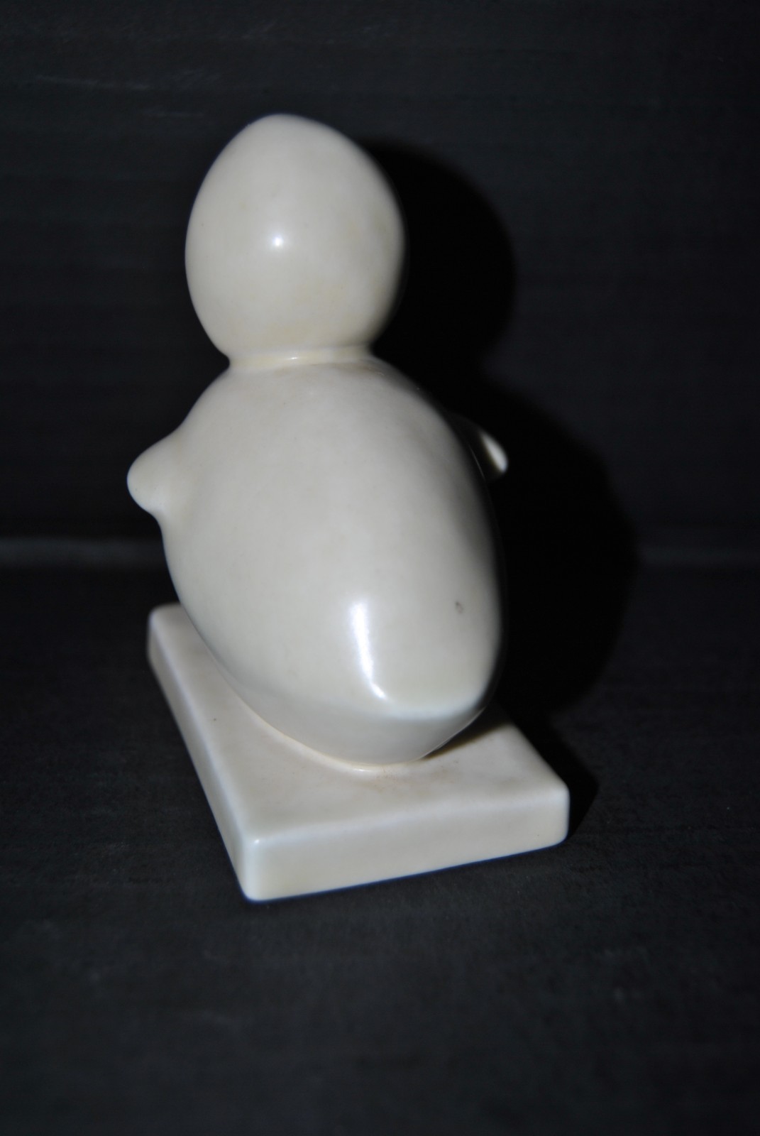 HTF Rookwood Matte White Ivory Chick Paperweight 1934 Shape #6169