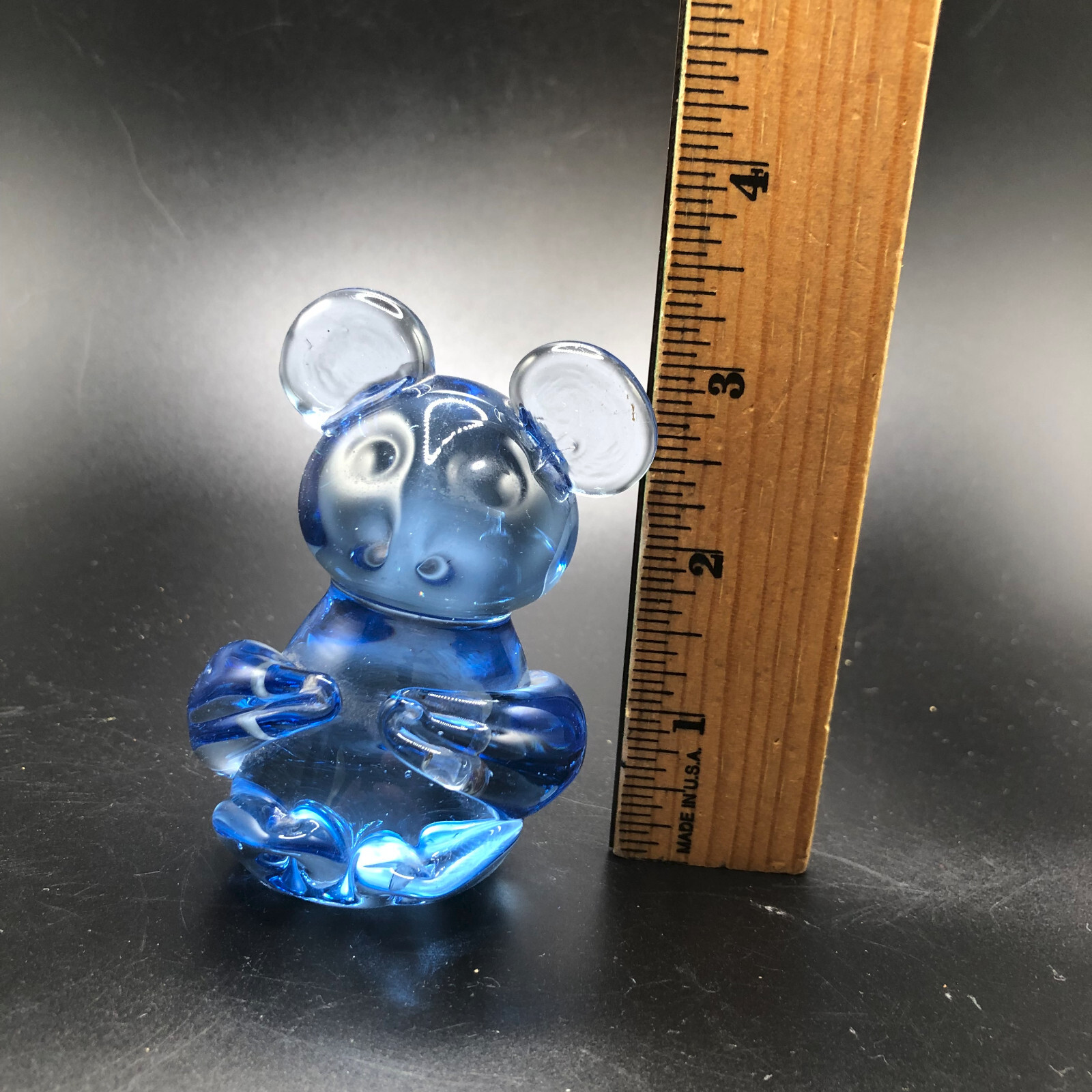 Vintage United States Commemorative Fine Art Gallery Blue Koala Bear Figurine