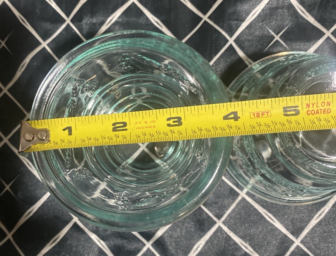 Replacement Vetreria Etrusca Set 2 Rocks Juice Glasses With Green #2 8 oz