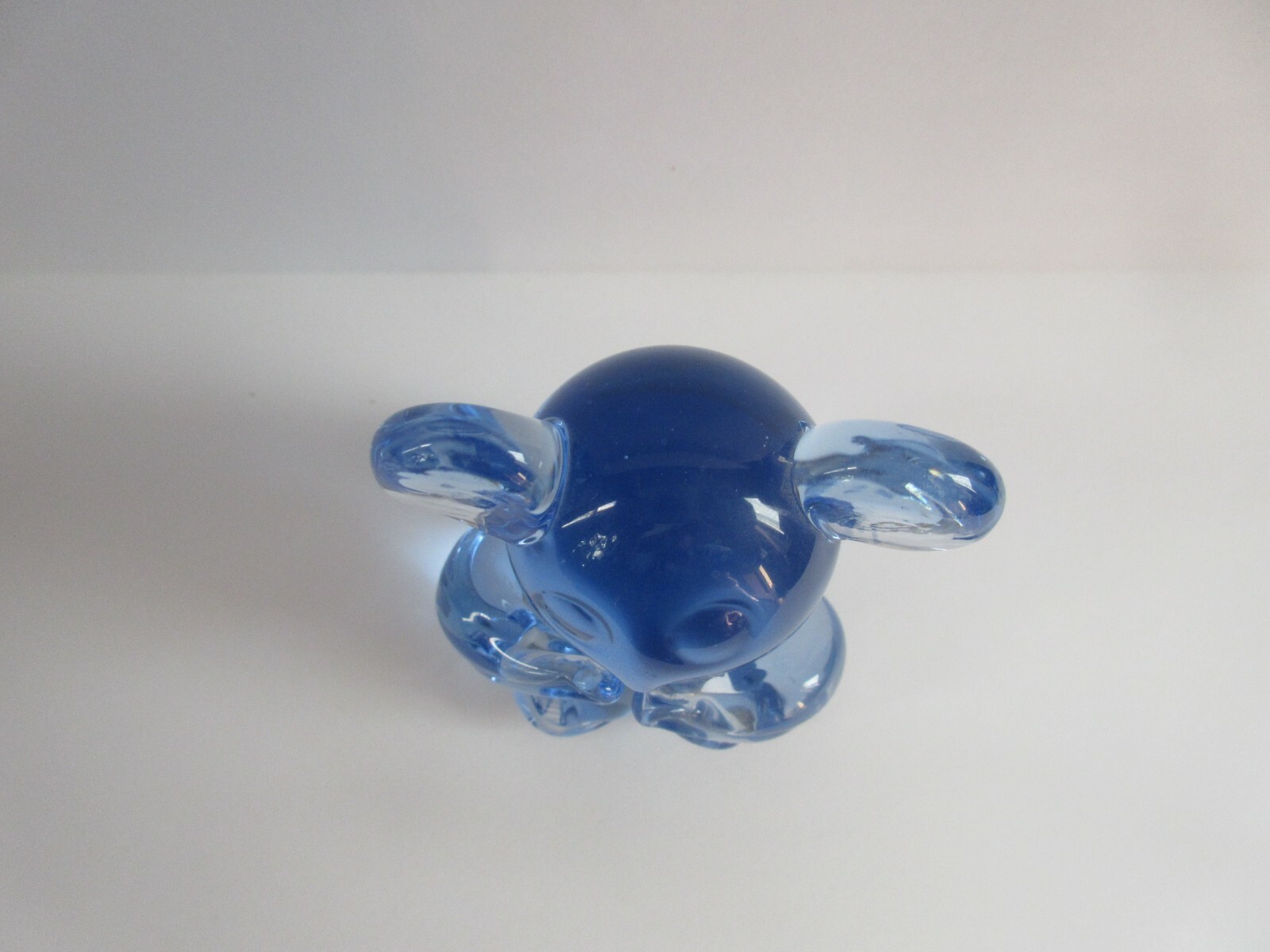 Vintage Blue Art Glass Koala Bear United States Commemorative Fine Art Gallery
