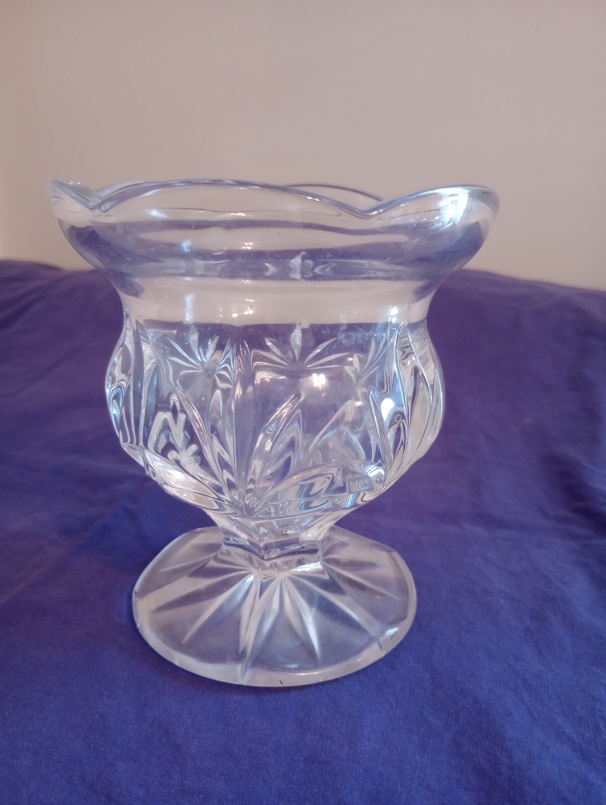 Royal Limited 24% full Lead Crystal Czech Republic Dish Bowl 5.5″ x 5″