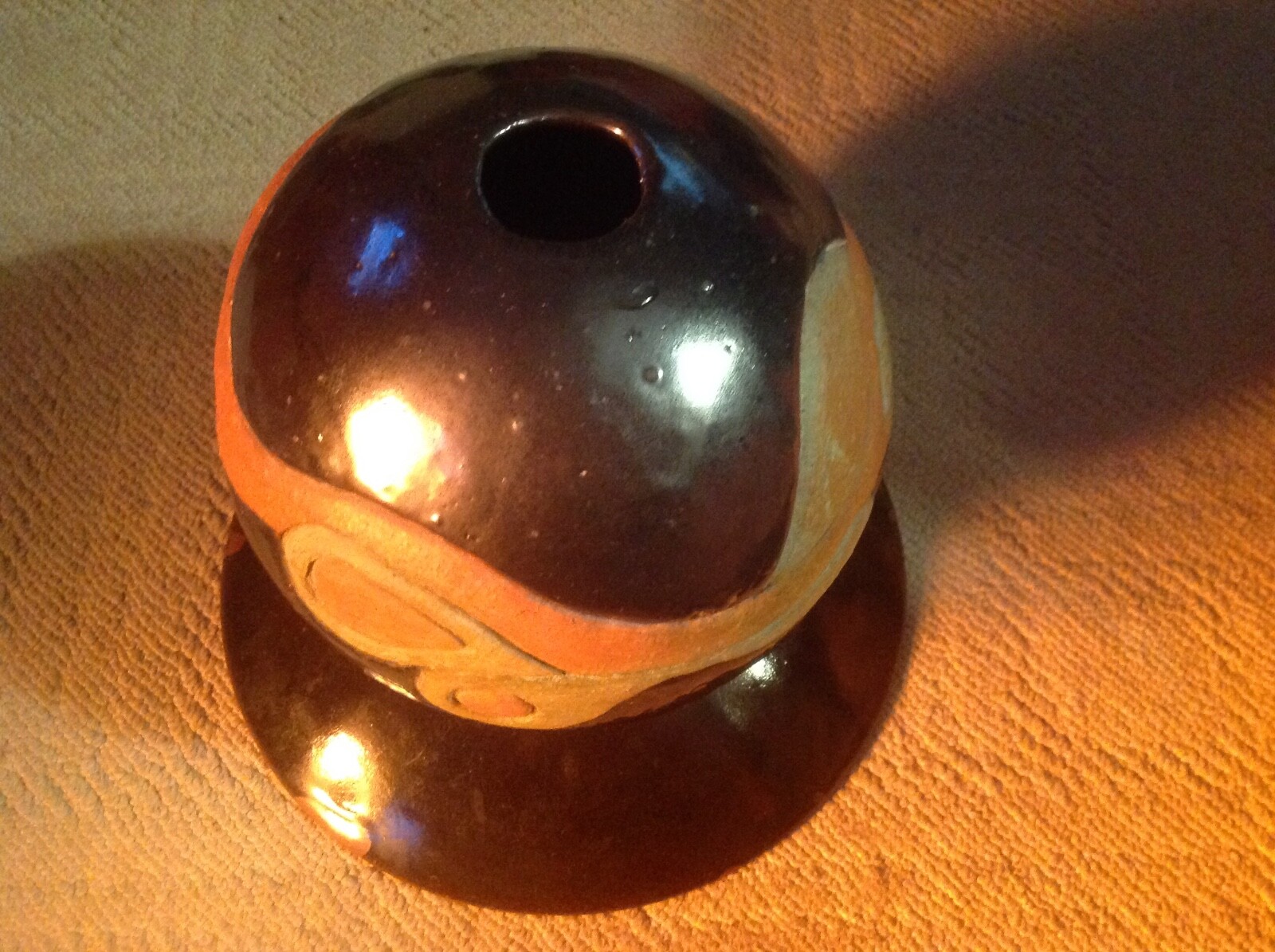 Old Mid-Century Studio Art Pottery Table Centerpiece Bowl+Vase Unique Home Decor