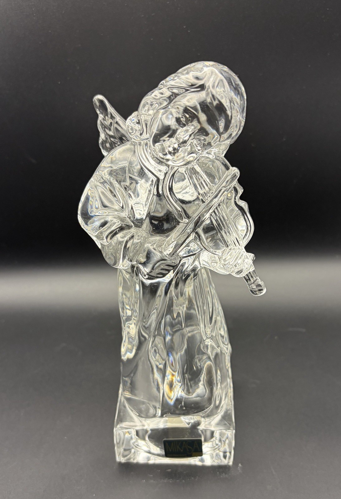 Mikasa Herald Collection German Crystal Angel Playing Violin G2-300
