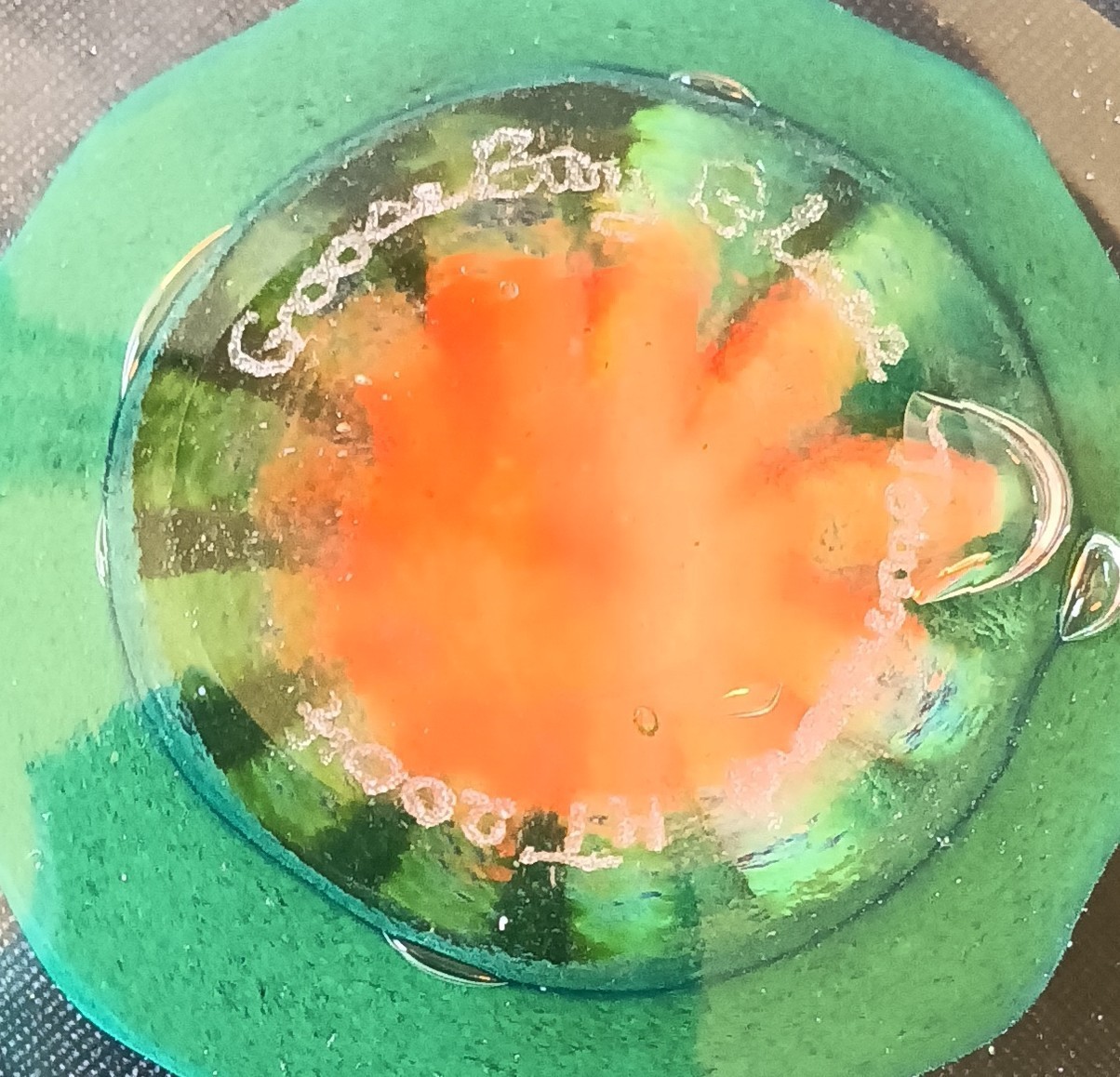 Goose Bay Glass Townsend MT 2004 Handblown Art Glass Signed Paperweight