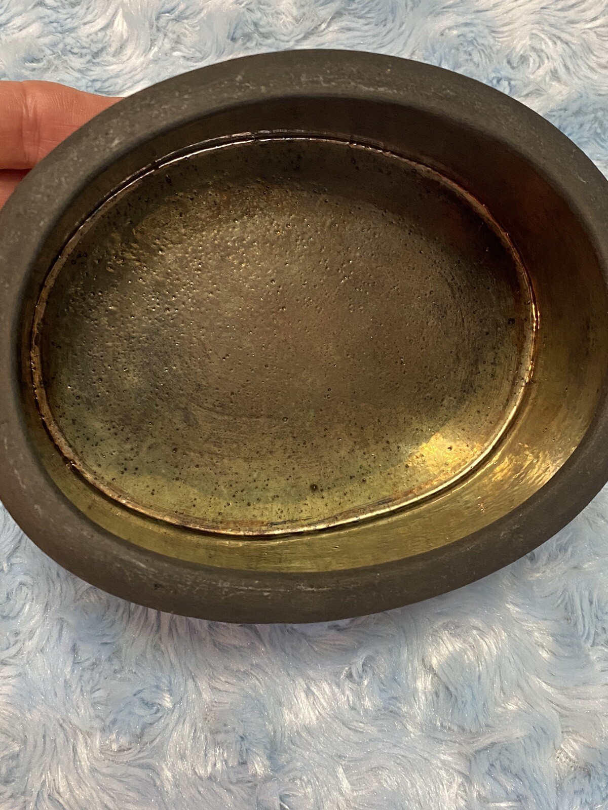 Candone Wharton Raku Box Pottery SIGNED by Artist Vintage