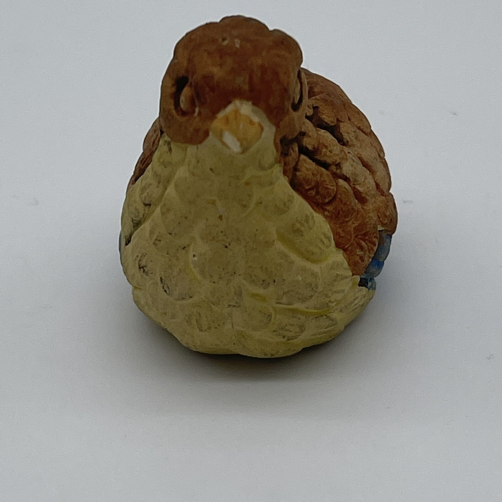 Vintage UCTCI Japan Quail Bird Partridge Ceramic Figurine Lot Of 2 Mother Baby