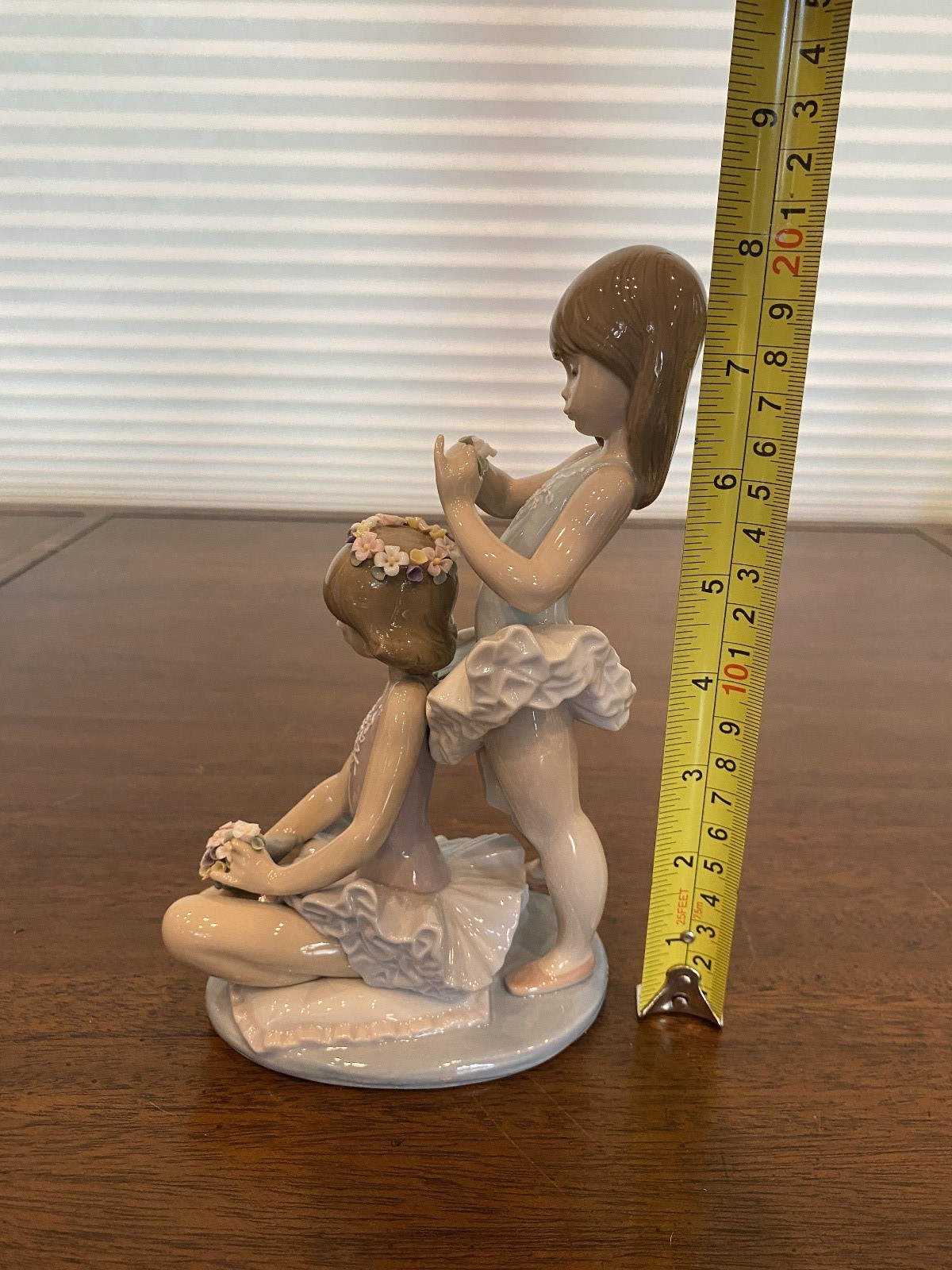 VTG LLADRO FIRST BALLET Glossy Porcelain Figurine #5714 8″H SPAIN