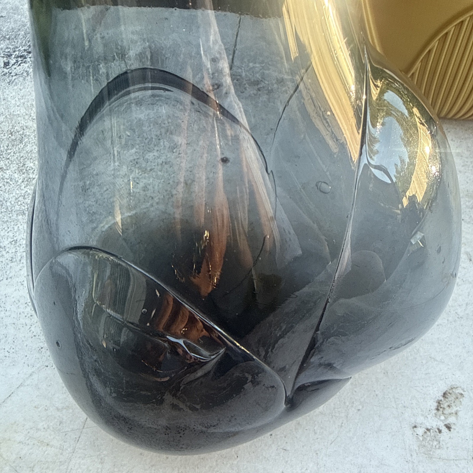 Kingwell Organic Vase Signed Dated 1972 11.5” Beautiful Hand Blown Vase First Y