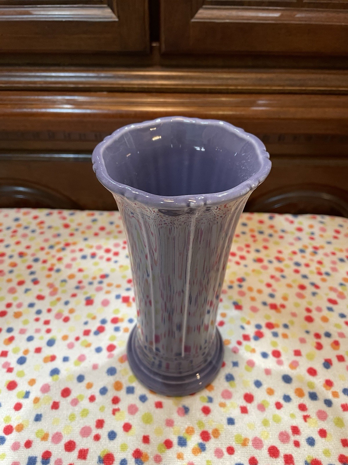 Fiesta Lavender Small Vase 8 Inches Pristine 2026 First Quality *Free Shipping*