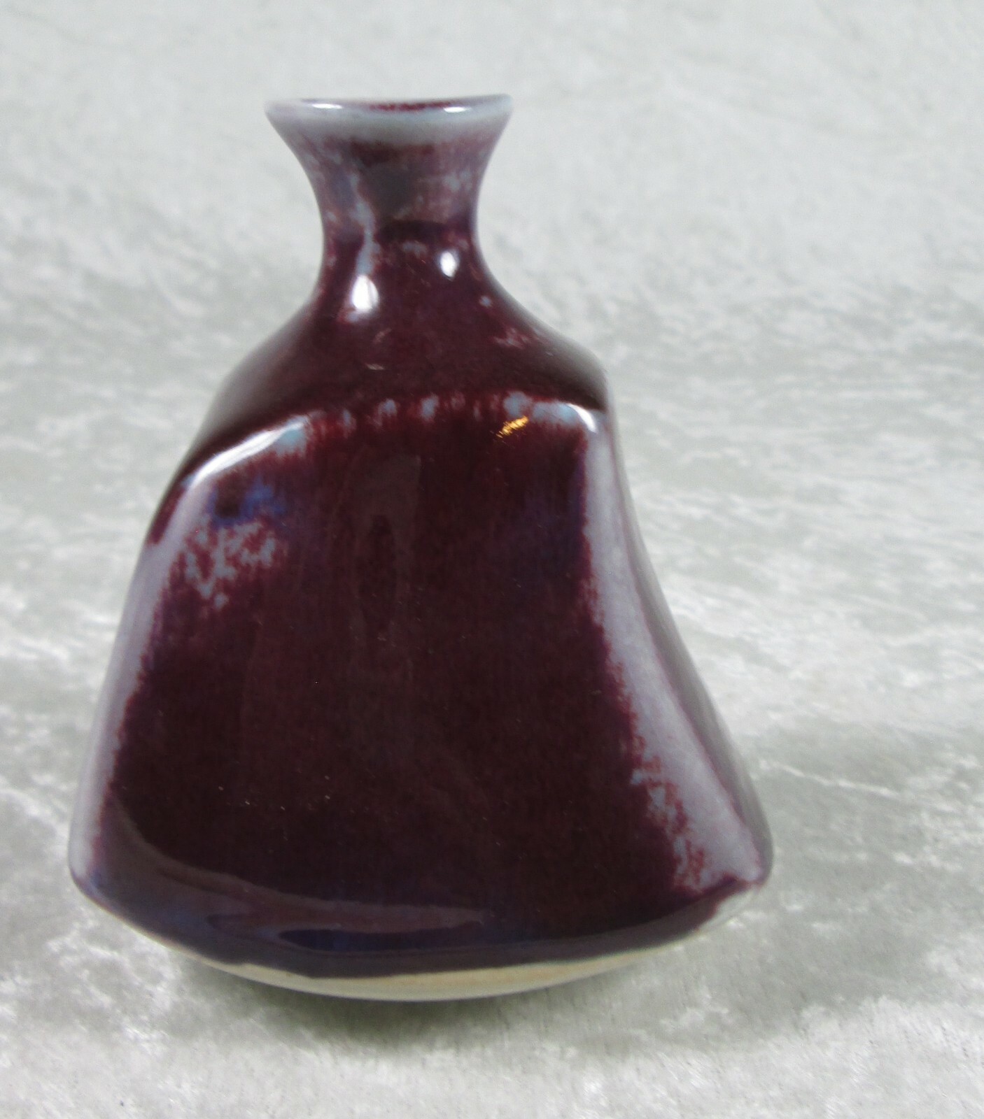 Vintage Japanese Mid Century Pottery Vase OMC Takahishi Style 4-1/2 in Tall