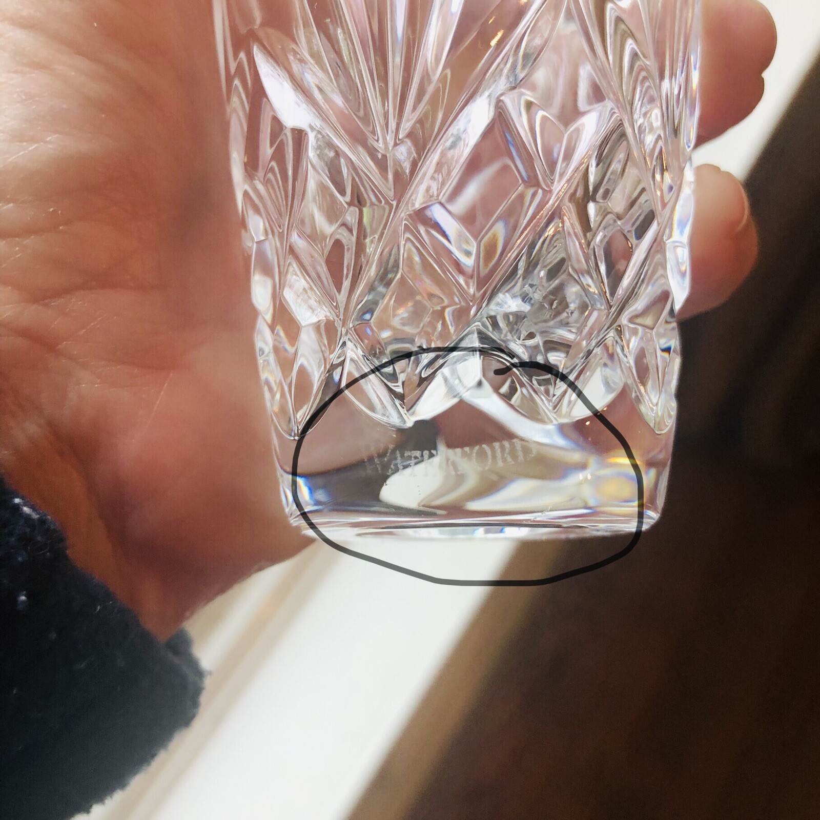 Waterford Finola Stem Vase, 6 inch