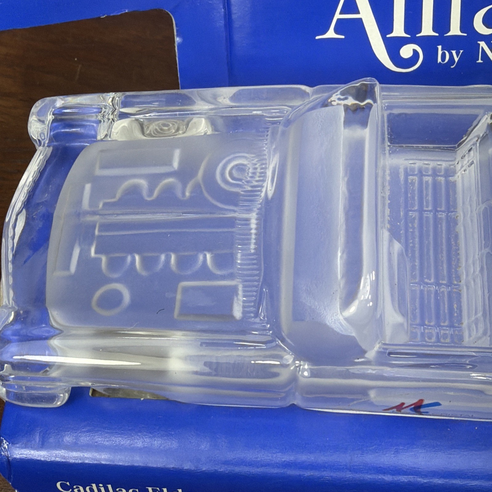 Amaris Nachtmann Hofbauer, Cadillac Eldorado, Lead Crystal Glass Car, Boxed Rare