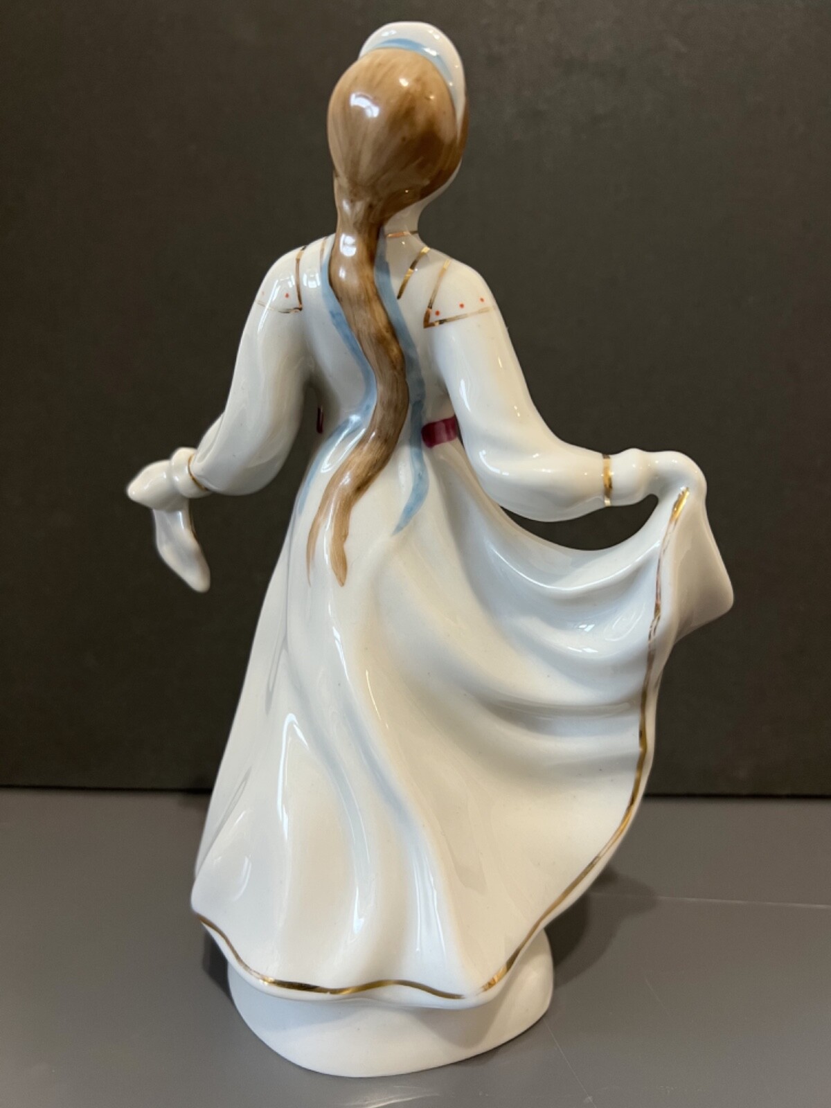 Vintage Baranivka Porcelain Figurine Ukrainian Folk Dancer USSR Collectible