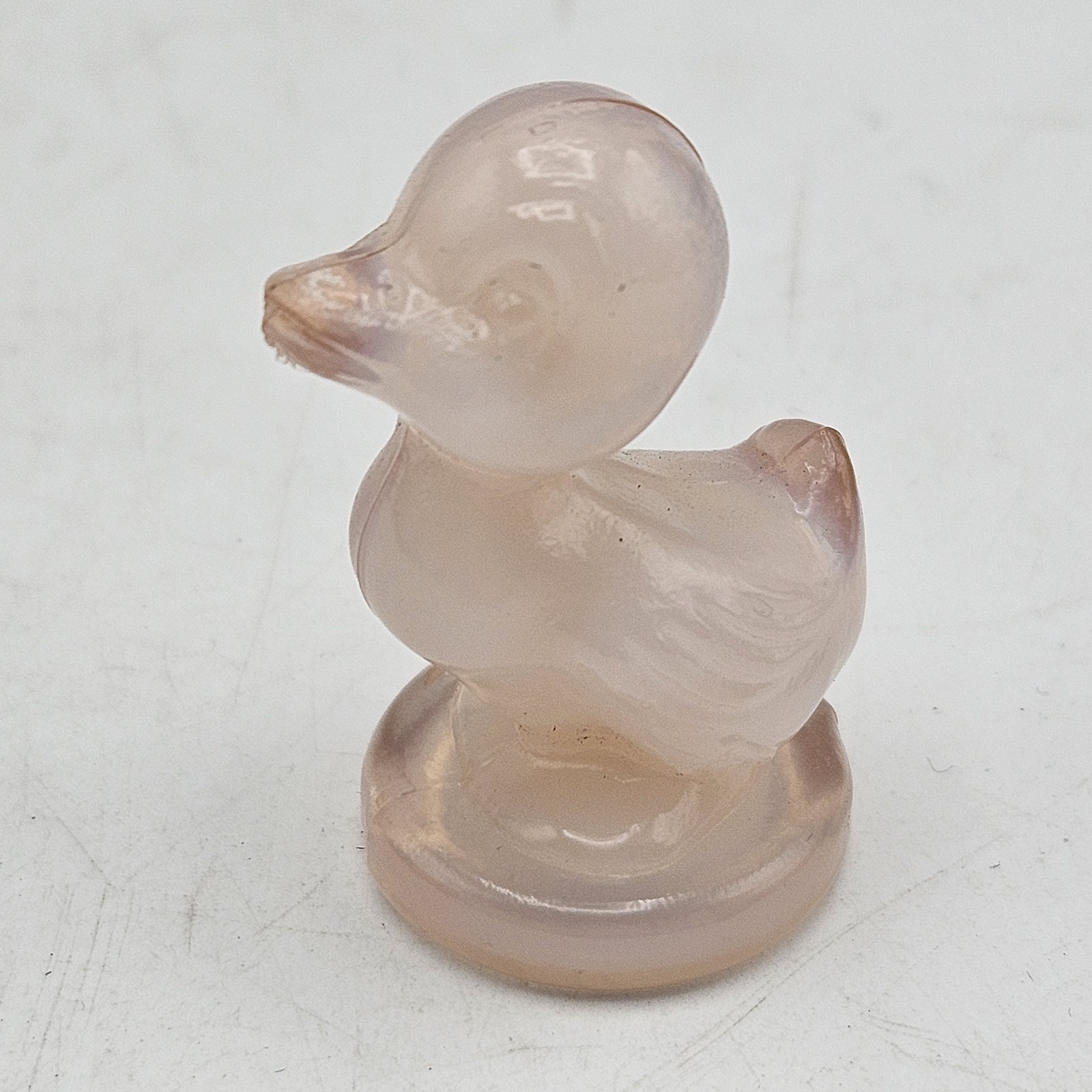 Boyds Glass ~ Debbie Duck Duckling ~ Crown Tuscan