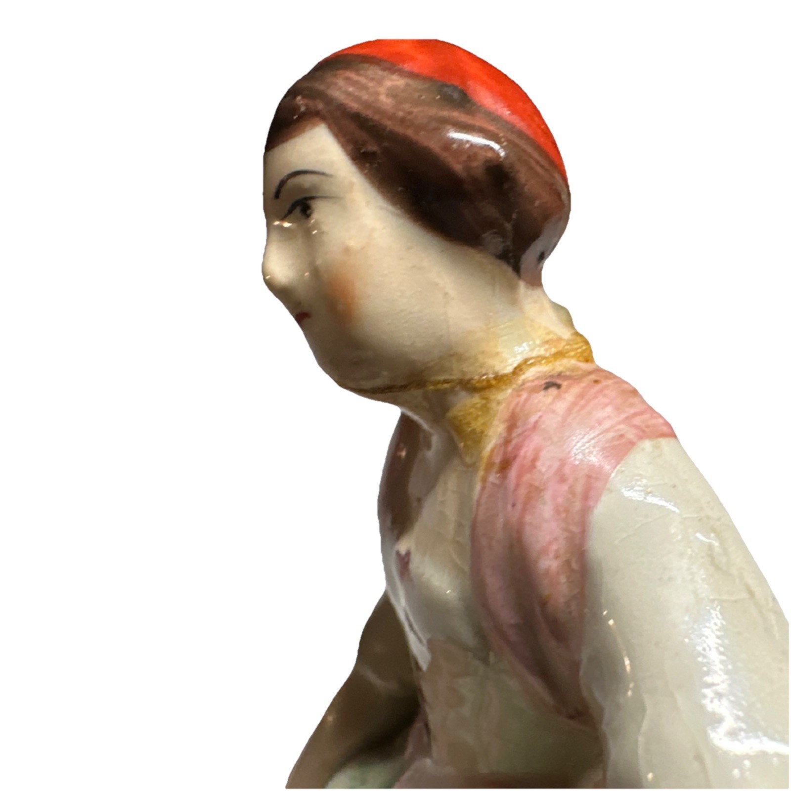 Ceramic Couple Figurine Staffordshire Decorative Pair Collectible