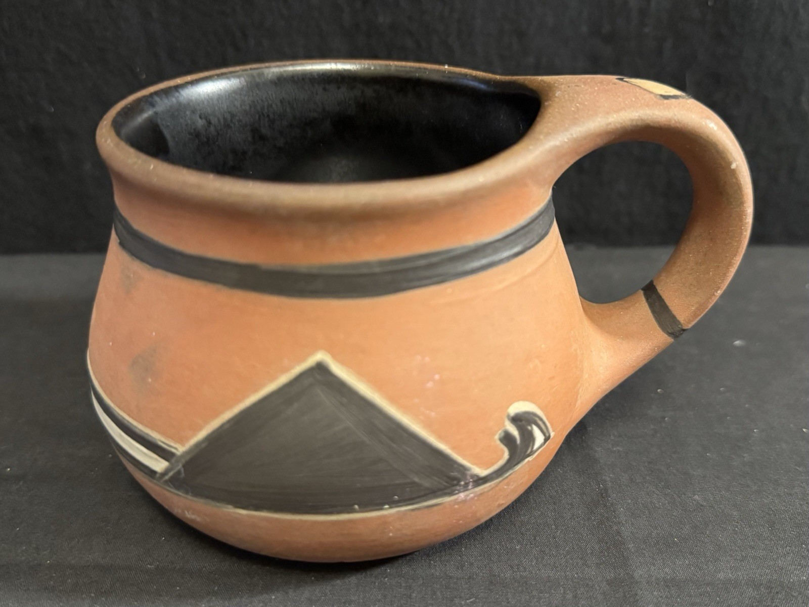 Clifton Indian Ware Art Pottery Mug Bowl Arts Crafts Little Colorado Design