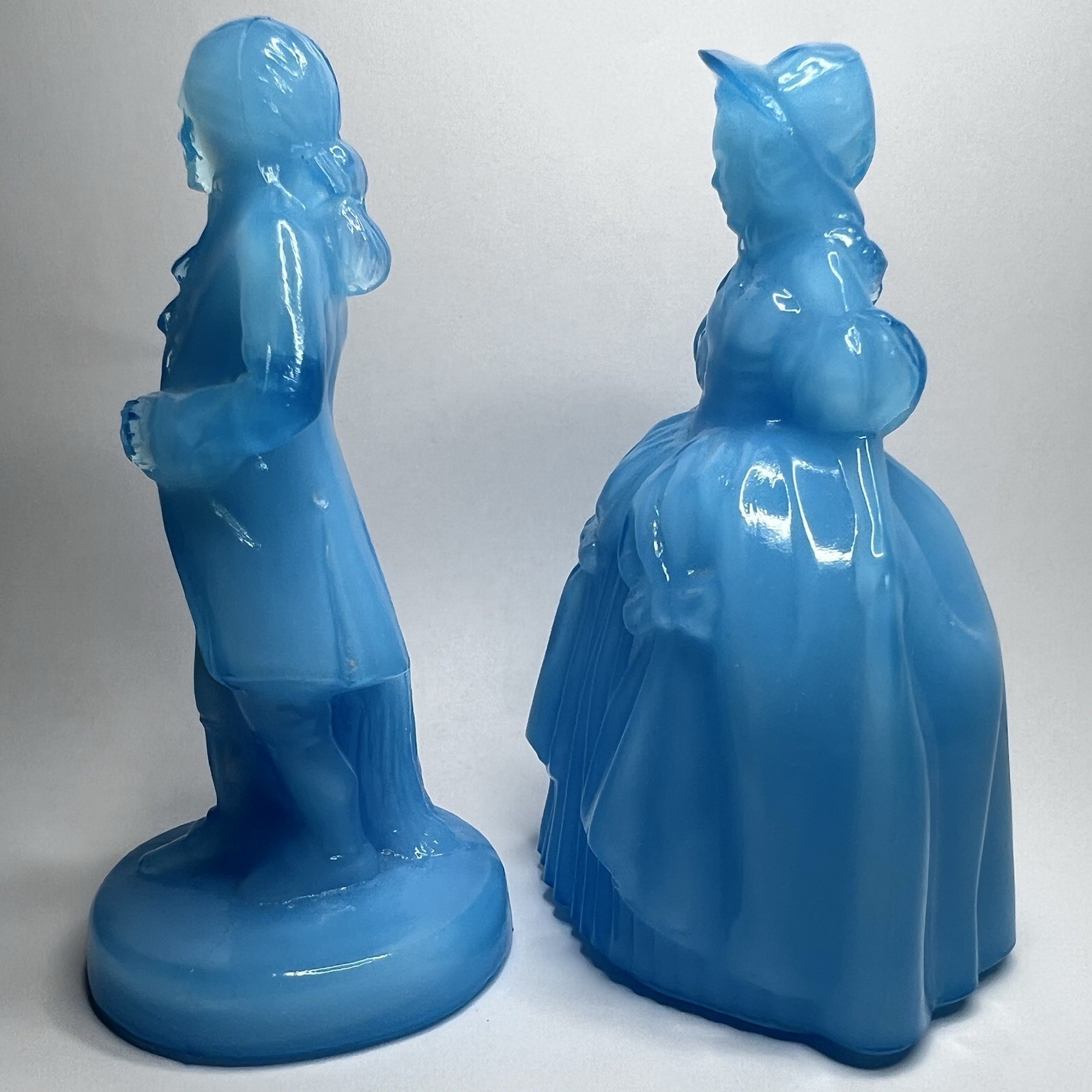 Boyd’s Crystal Art Glass’s Vintage Colonial York & Marguerite Windsor Blue