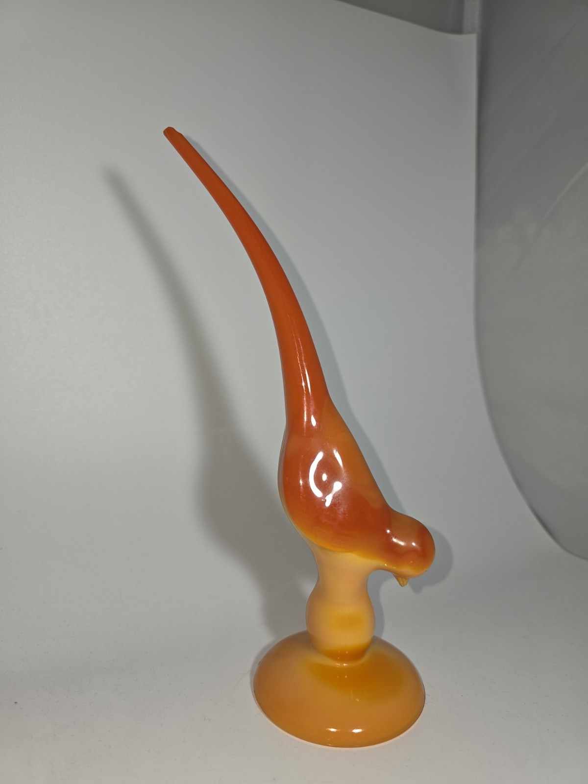 Vintage LE Smith Bittersweet Glass 8 in. Longtail Bird