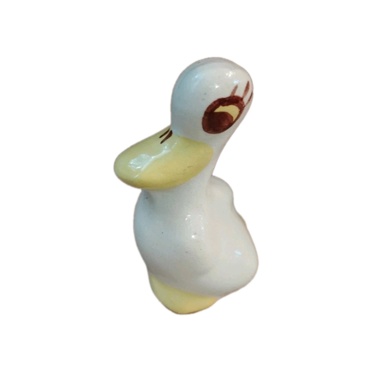 Vintage Rio Hondo California Pottery Duck Bird Mini Ceramic Figurine 3-1/4 Inch