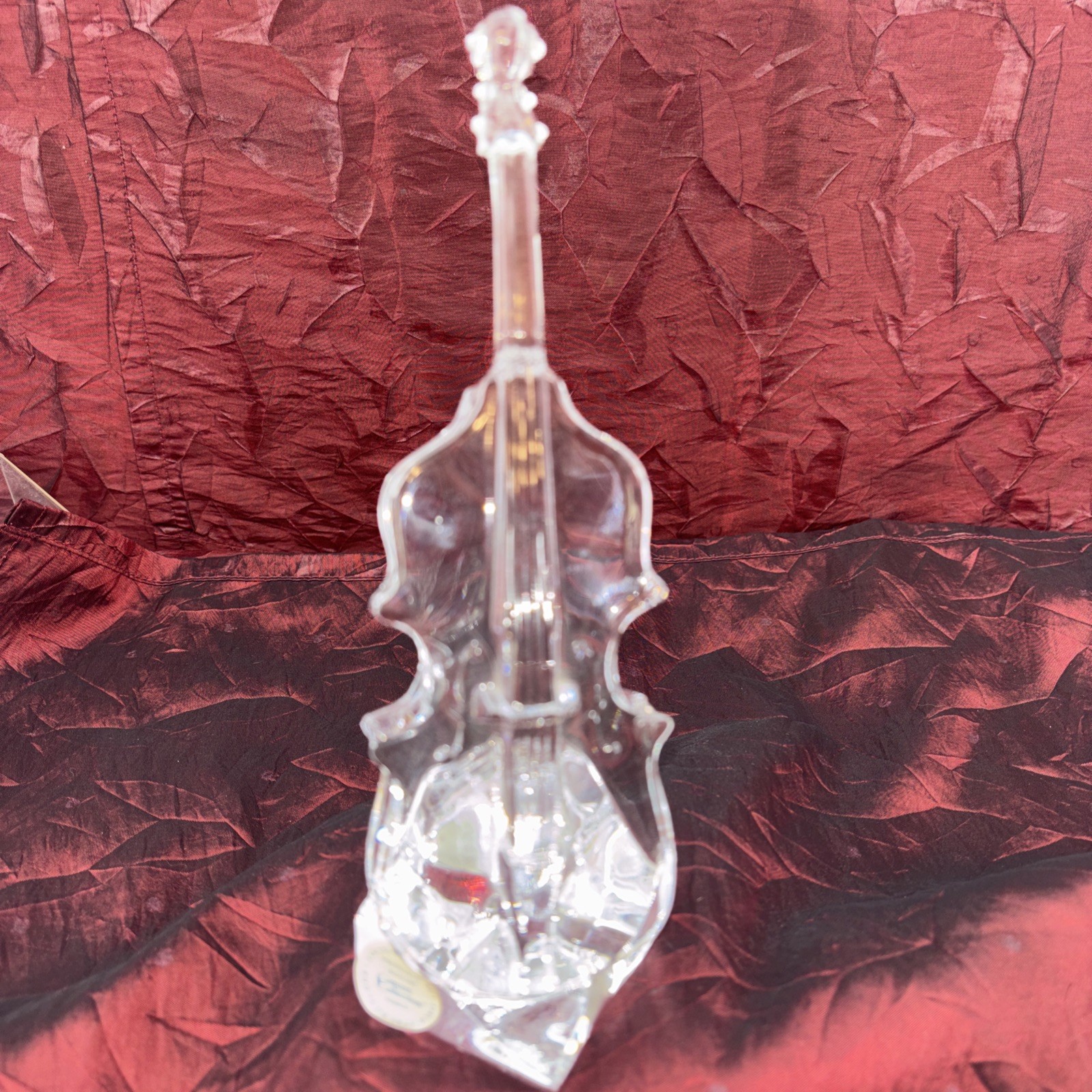 Princess House Concert Collection 24% Crystal Cello Trumpet Saxophone France EUC