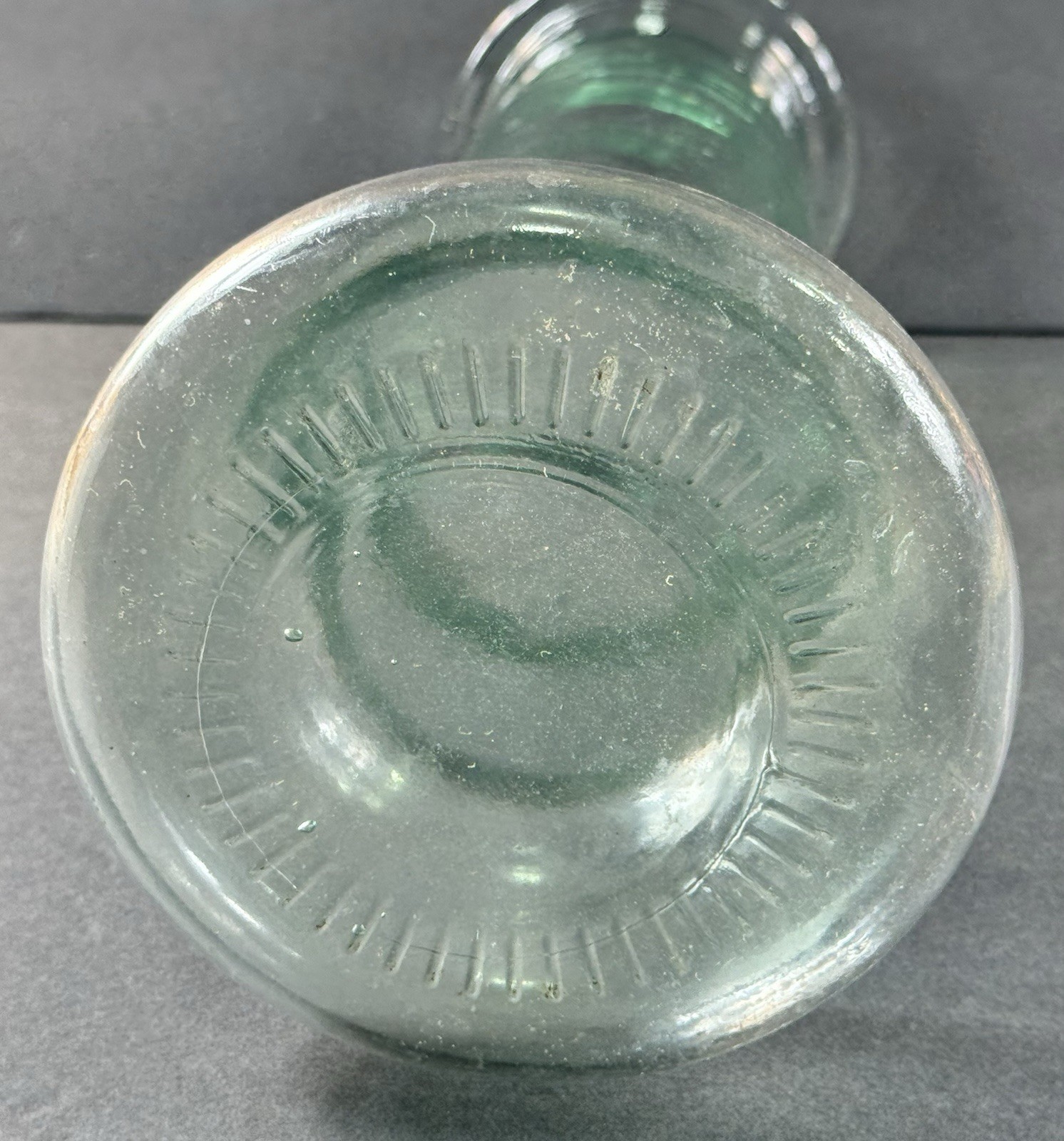 Mid Century 14inch Spanish Blown Glass Vase