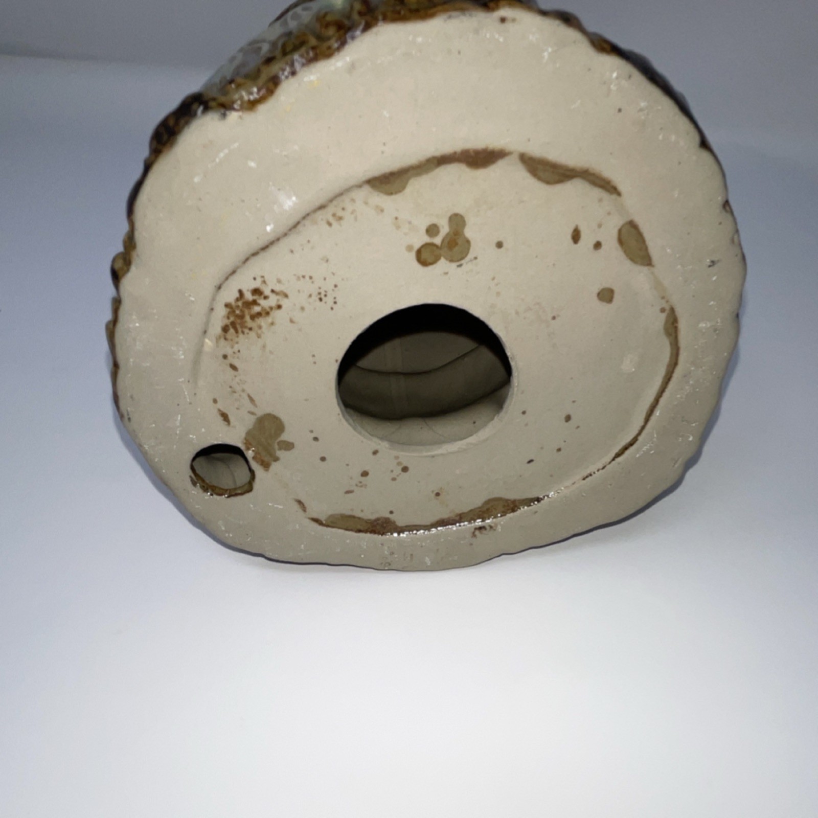 Ceramic Rabbit Easter Figurine with Pink Shirt