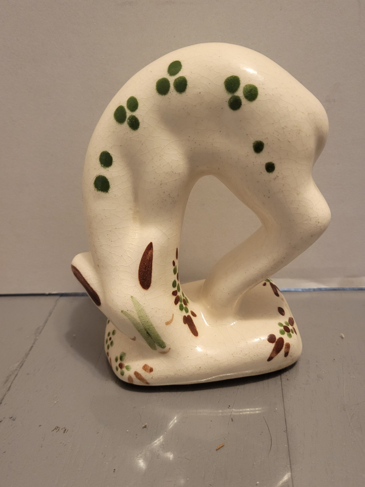 Vintage Mid Century Rio Hondo California Pottery Deer Fawn Figurines 2 Lot