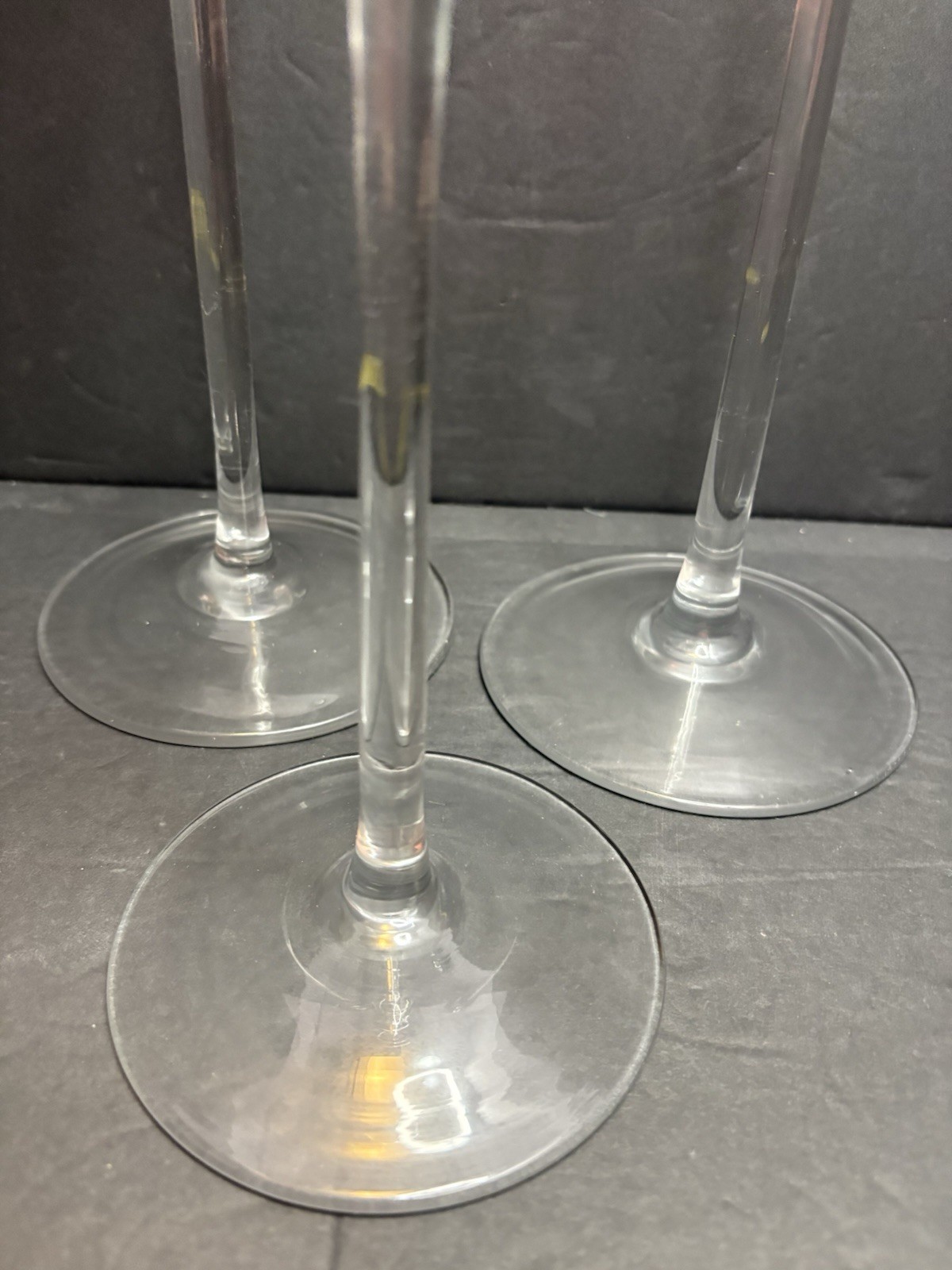 Retired 90’s IKEA Blomster design P Amsell/B Berlin Glass Candlesticks Set of 3