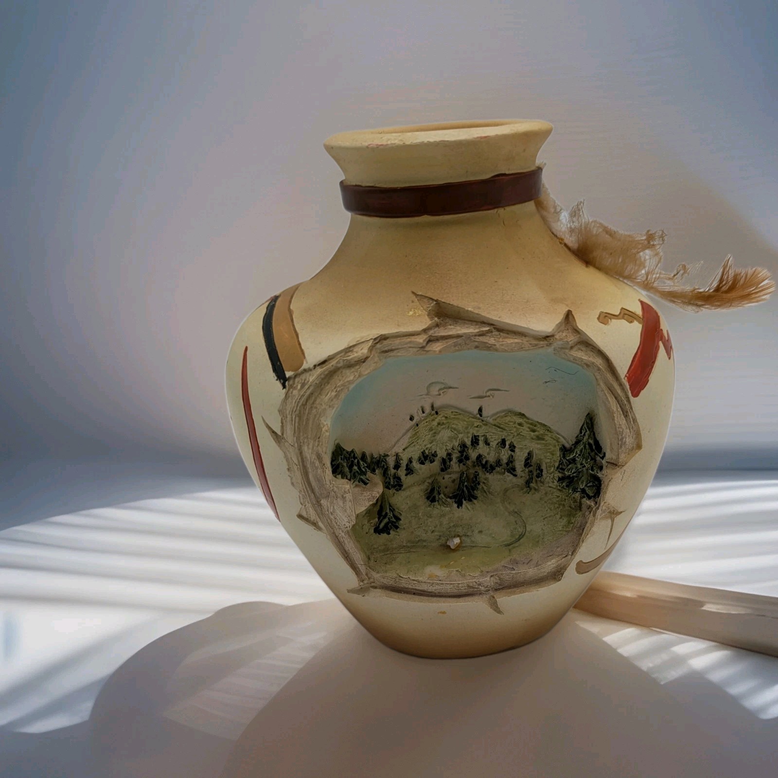 Native American Dichotomy Vase