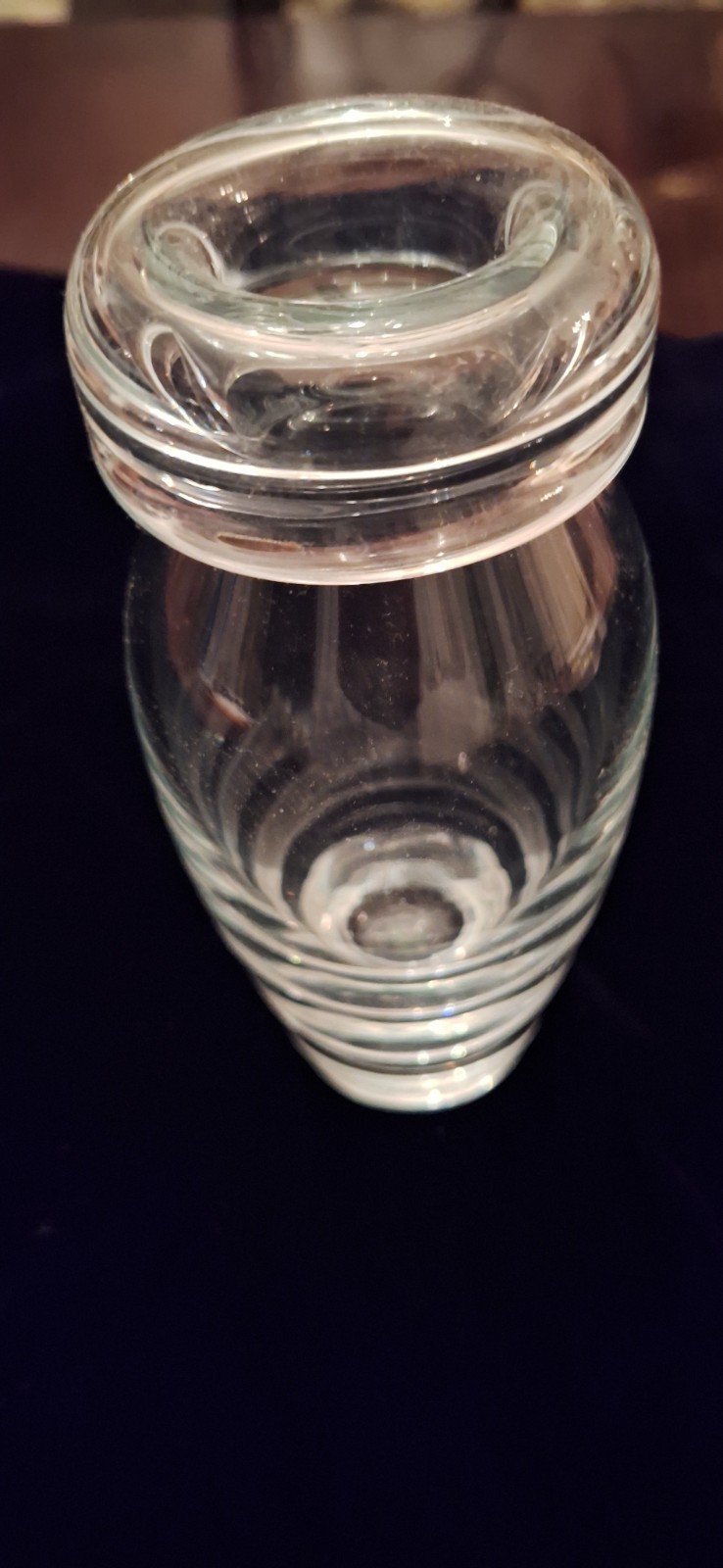 Vintage Mid Century Baccarat style vase