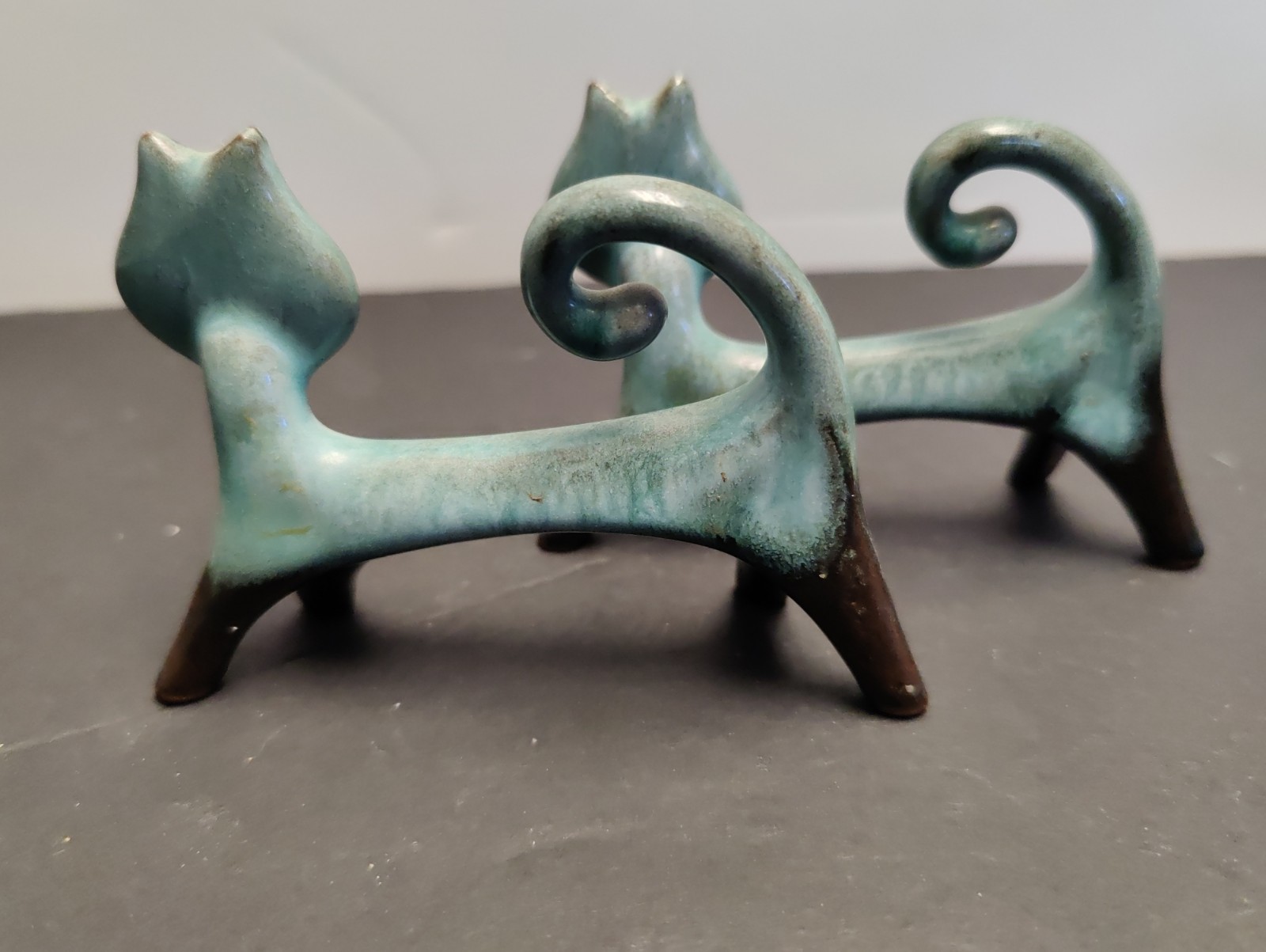60s -CAT & KITTENS -Evangeline Ware -Canuck Pottery -Canadian Vintage Stoneware