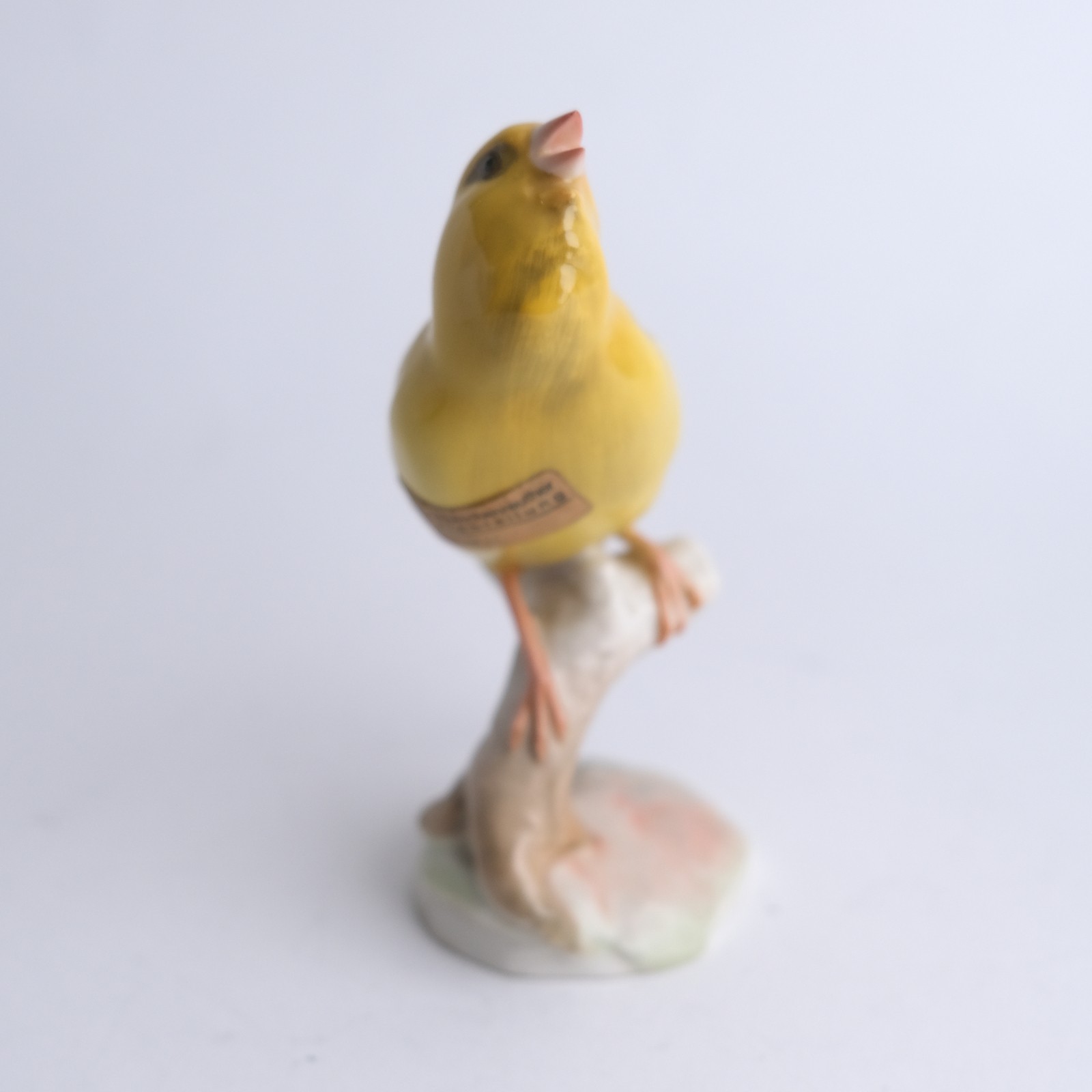 Lorenz Hutschenreuther Carl Werner Canary on Branch Bird Figurine (2403)