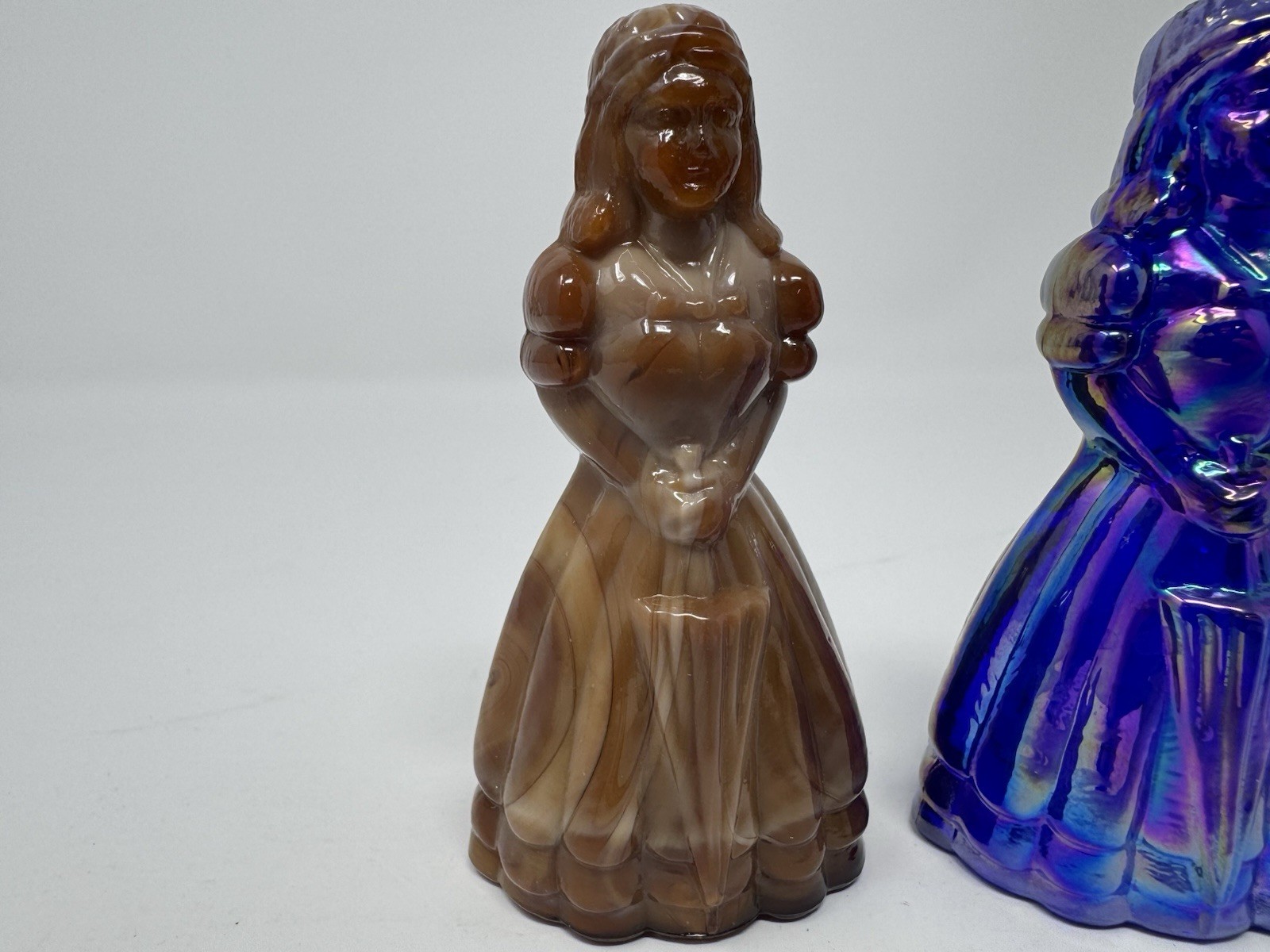 Boyd Glass Jennifer Dolls (3): Milk Chocolate, Carnival, And Opalite