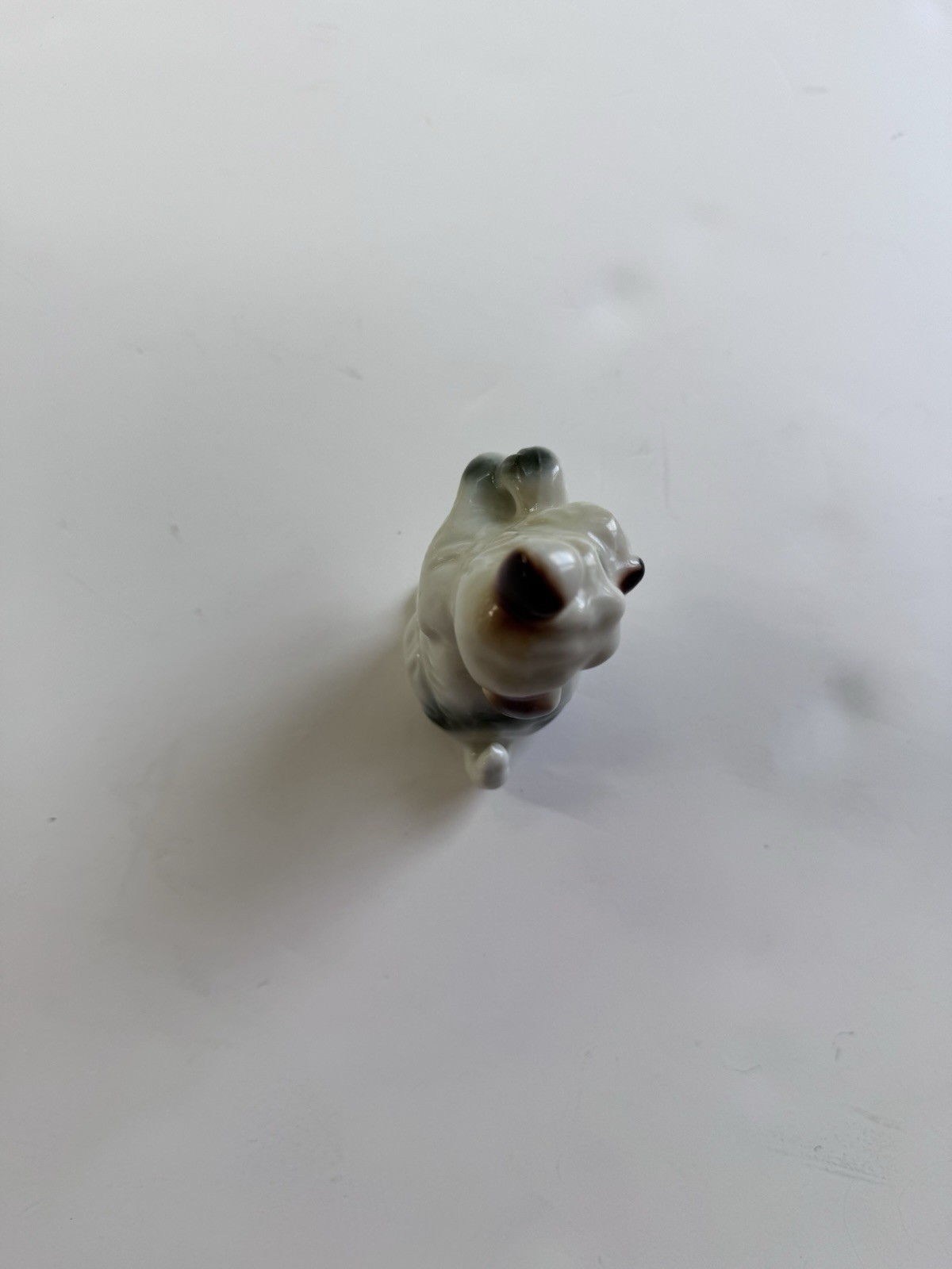 Vintage Terrier Scottie Dog Puppy figurine Japan glazed