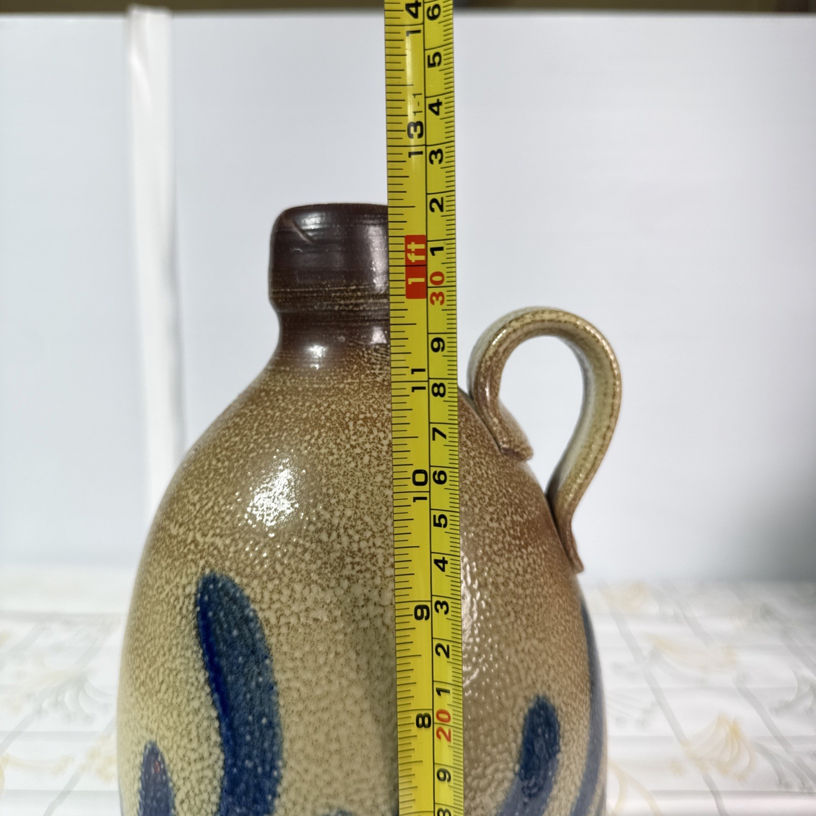 Salt Glazed Candle Holder Maple City Pottery Monmouth Pottery 2009