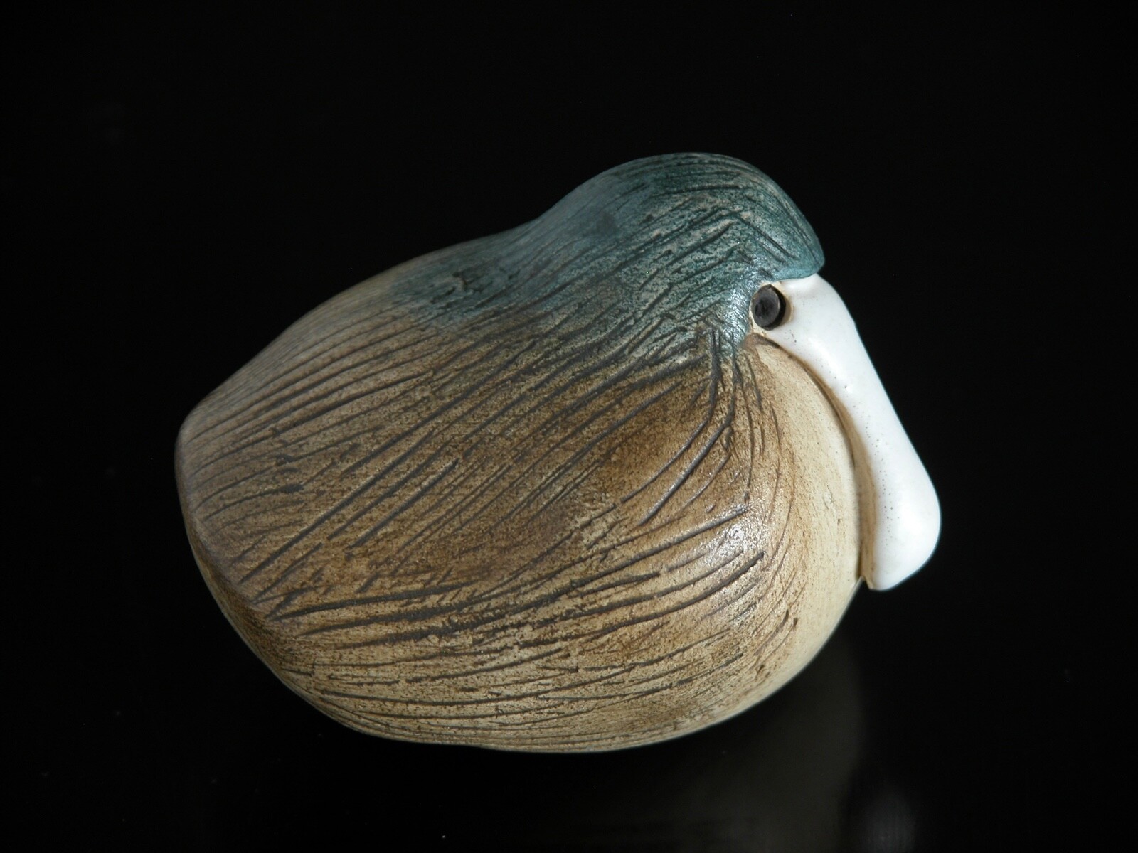 Vintage Small Duck-Billed Platypus Pottery Mid Century MCM Rare OOAK
