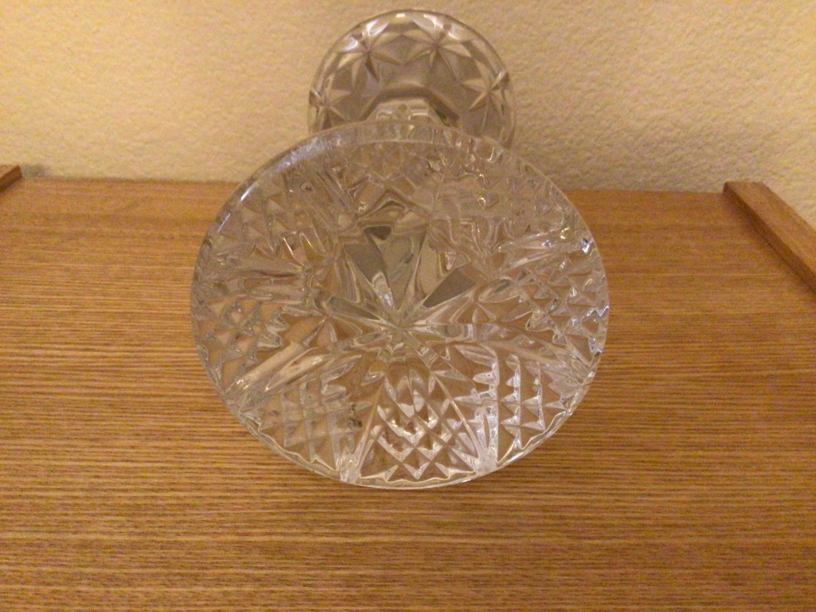 Vintage Waterford Crystal Balmoral Candle Holder. Made In Germany. 7 1/2” Tall