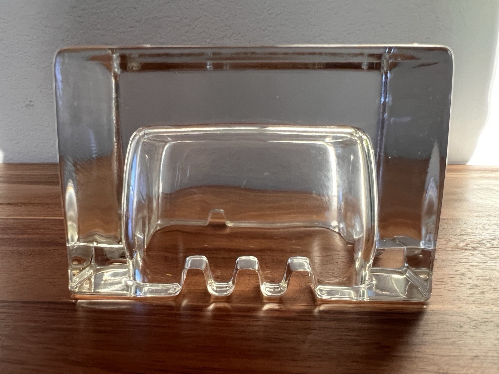Vintage Nuutajarvi / Arabia Art Glass Ashtray “The Cigaro” by Kaj Franck Finland