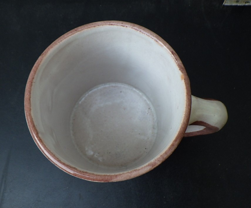 Vintage GIOVANNI DE SIMONE 72 “Yellow Bird” Cubist Mug/Cup DESIMONE Italy