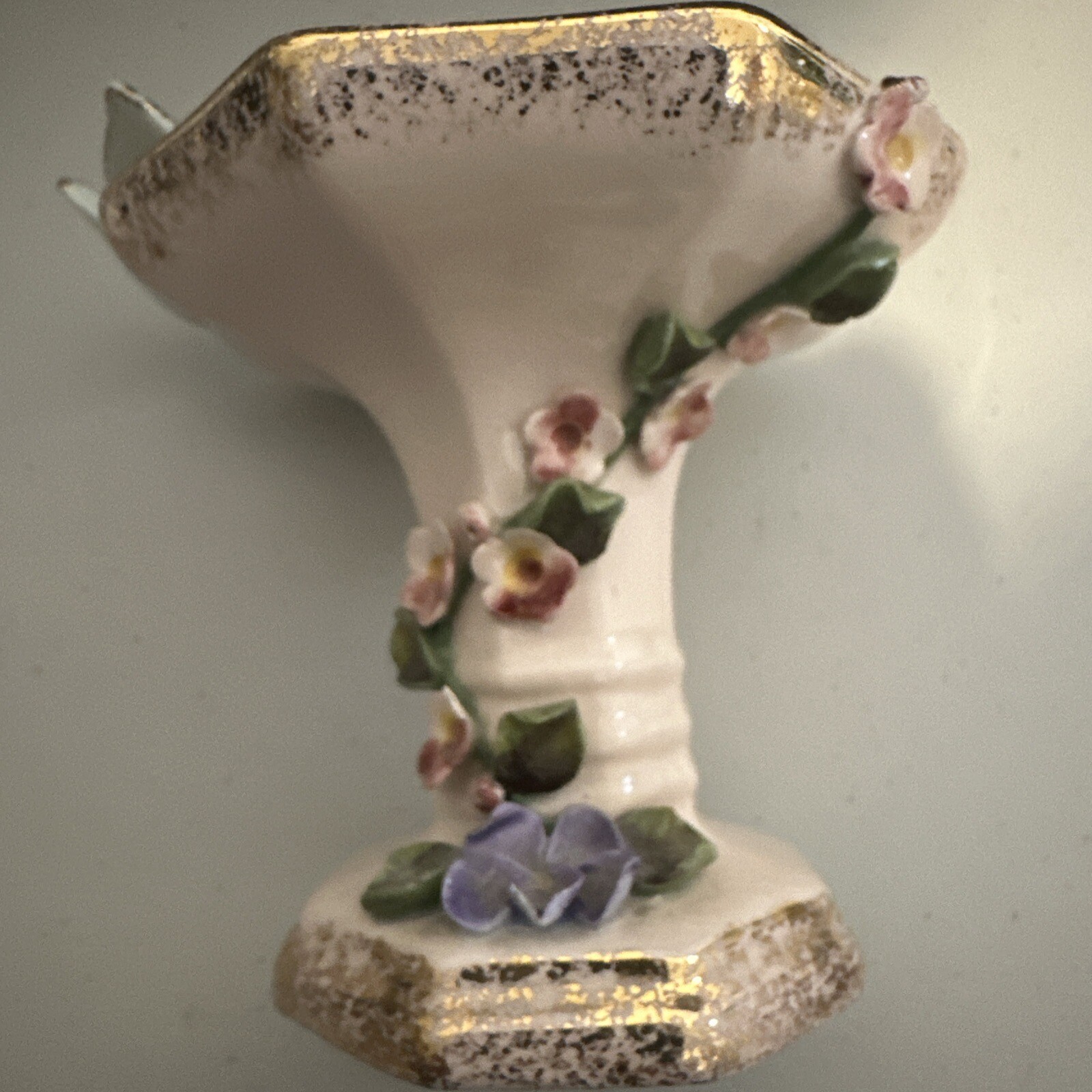 vintage vase pottery See Photos For Crack.