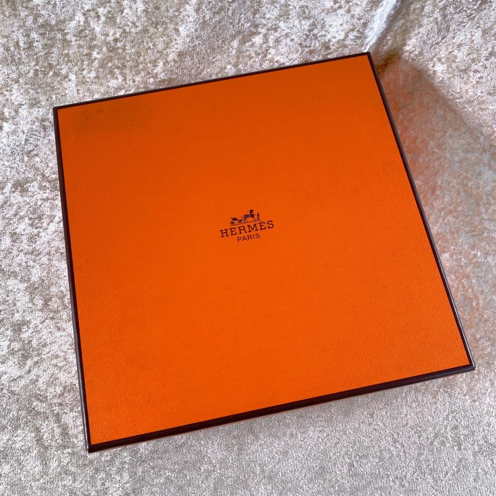 Hermes Paris Cigar Ashtray Change Tray Patchwork Porcelain Tableware with Case
