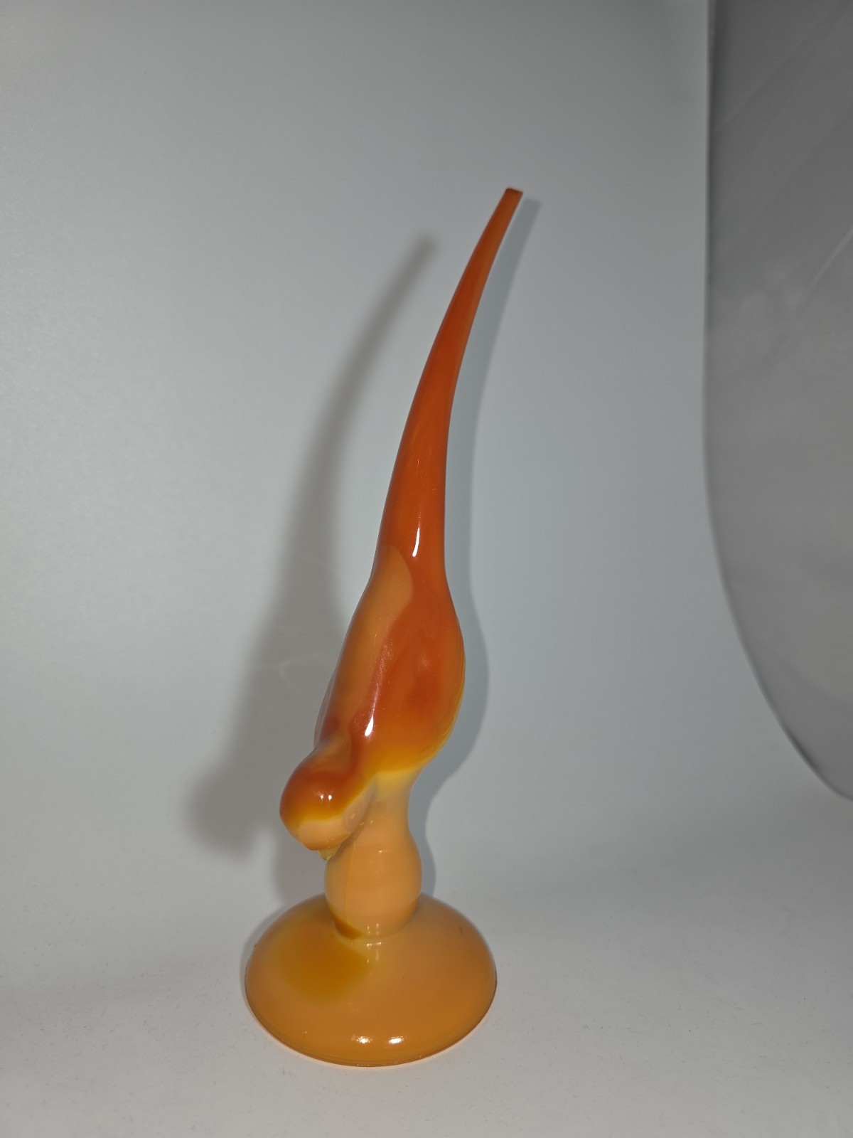 Vintage LE Smith Bittersweet Glass 8 in. Longtail Bird