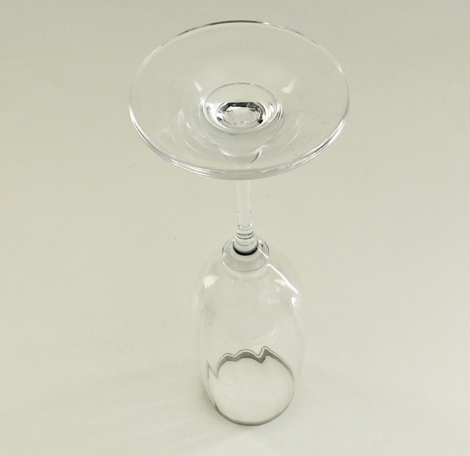 Mikasa Stephanie Platinum Champagne Flute 8.5″ Clear Glass Vintage