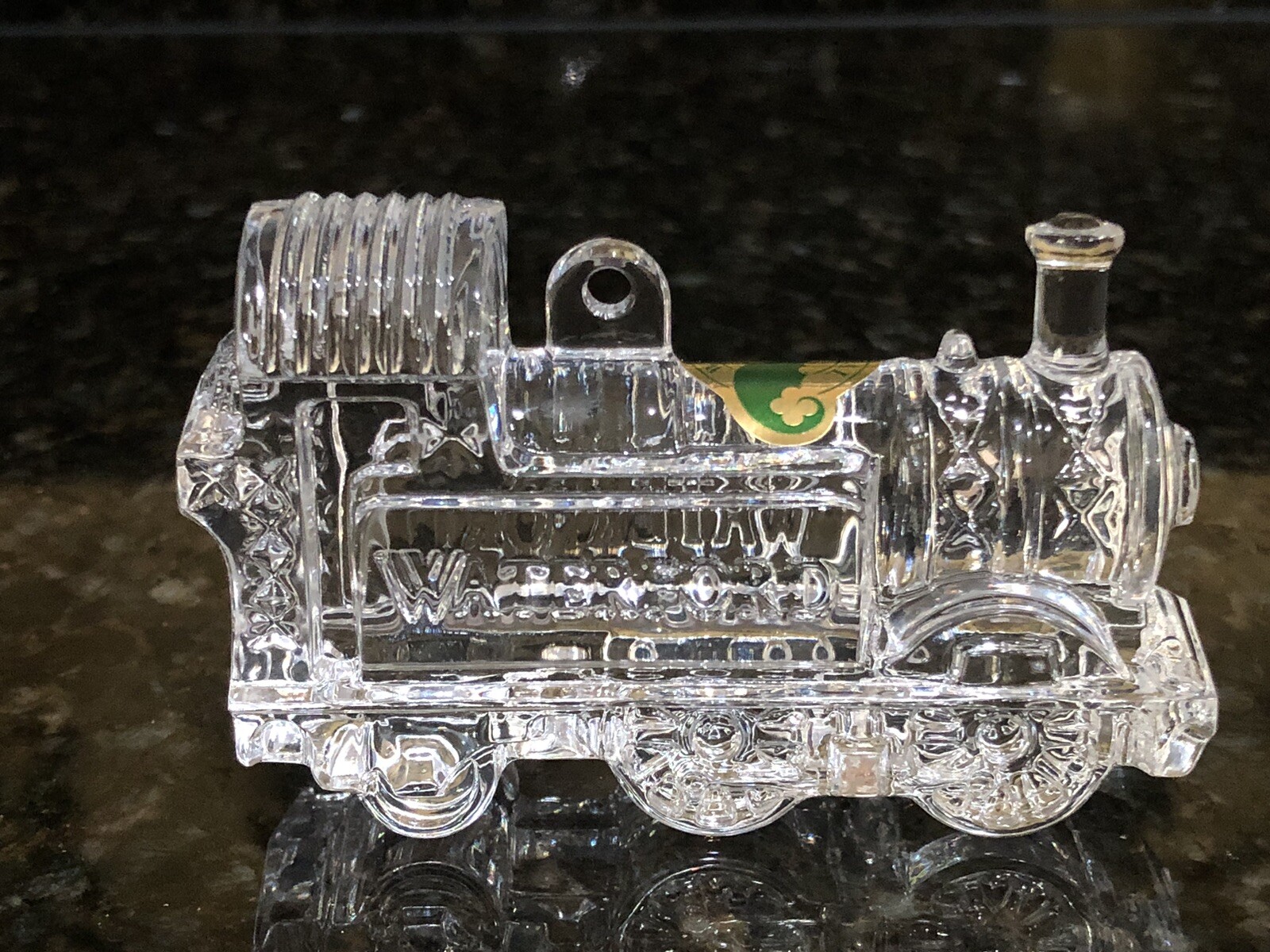 2012 Waterford Crystal Victorian Train Engine Ornament