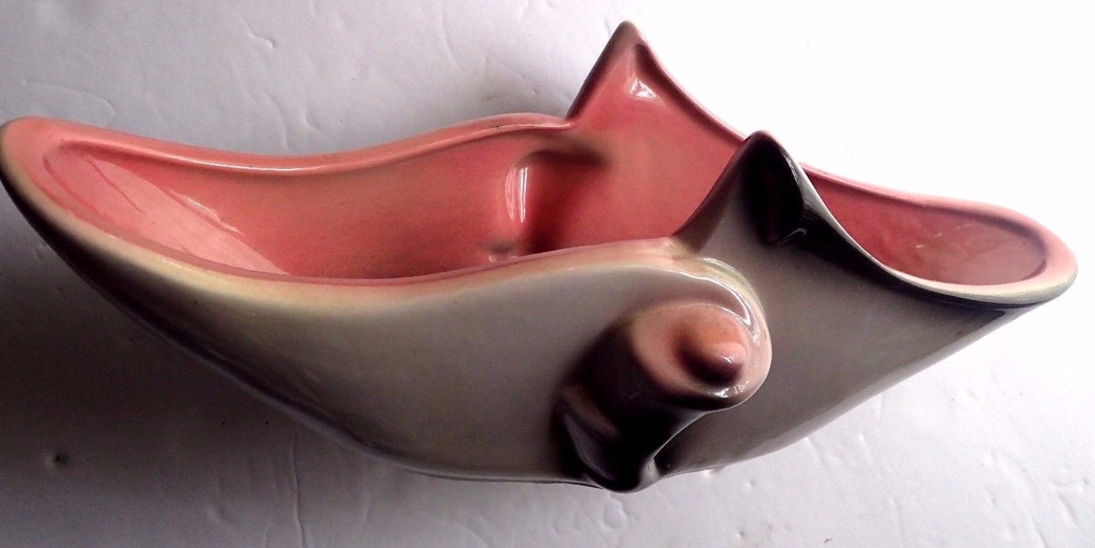 Gorgeous VINTAGE “Hull” Lilly Vase! X LARGE Over 12 inches Long!
