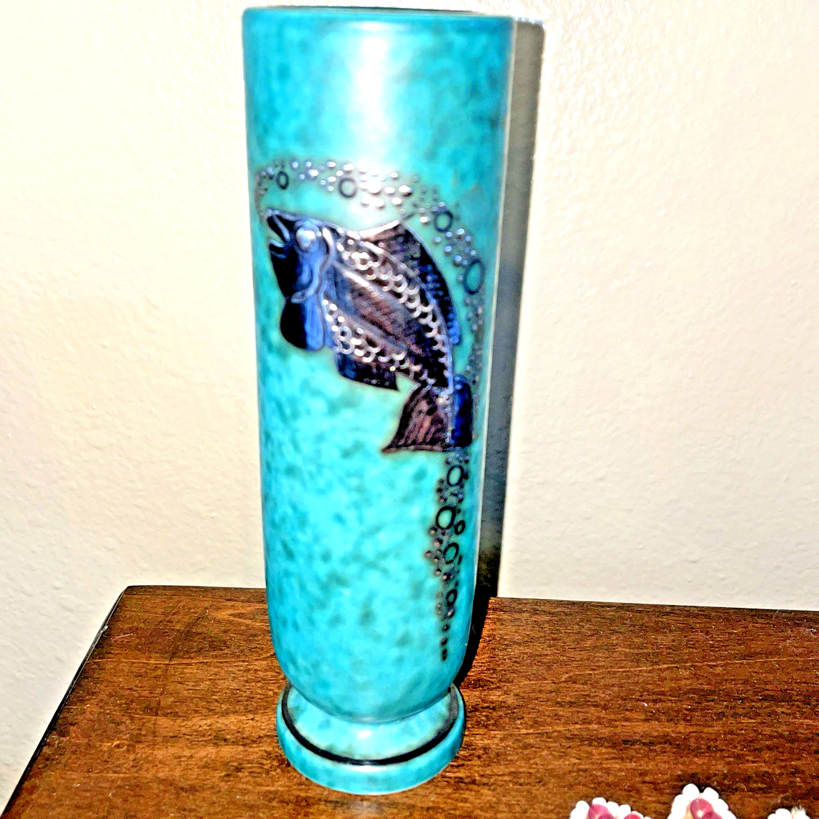 VINTAGE “ARGENTA ” VASE WILHELM KAGE GUSTAVSBERG #1629 II