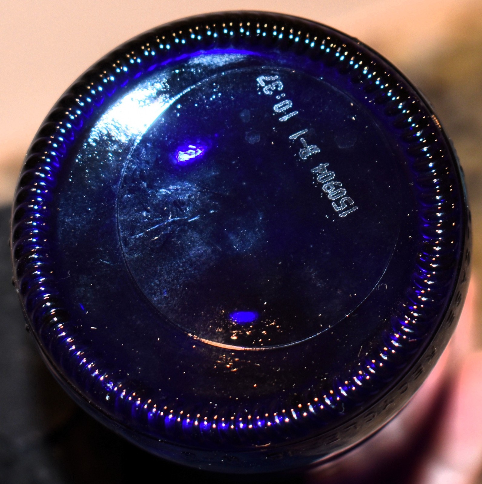 Very Nice Cobalt Blue Glass Bottle
