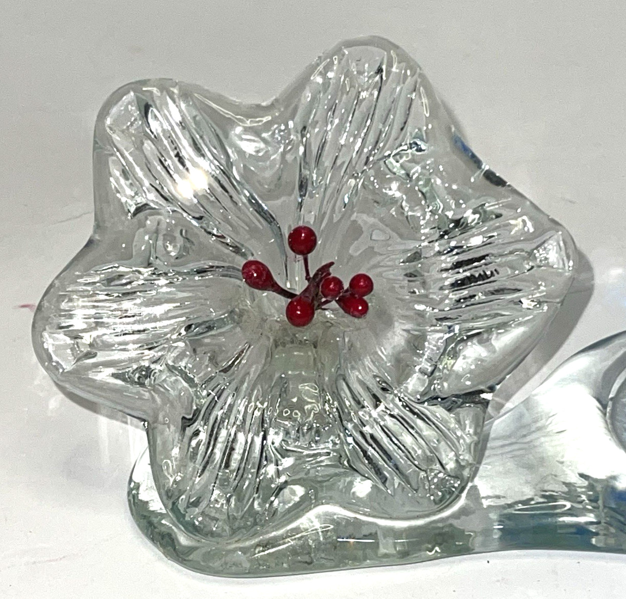 Leo Ward Bluebird Of Happiness w/ Flower, Signed 1994