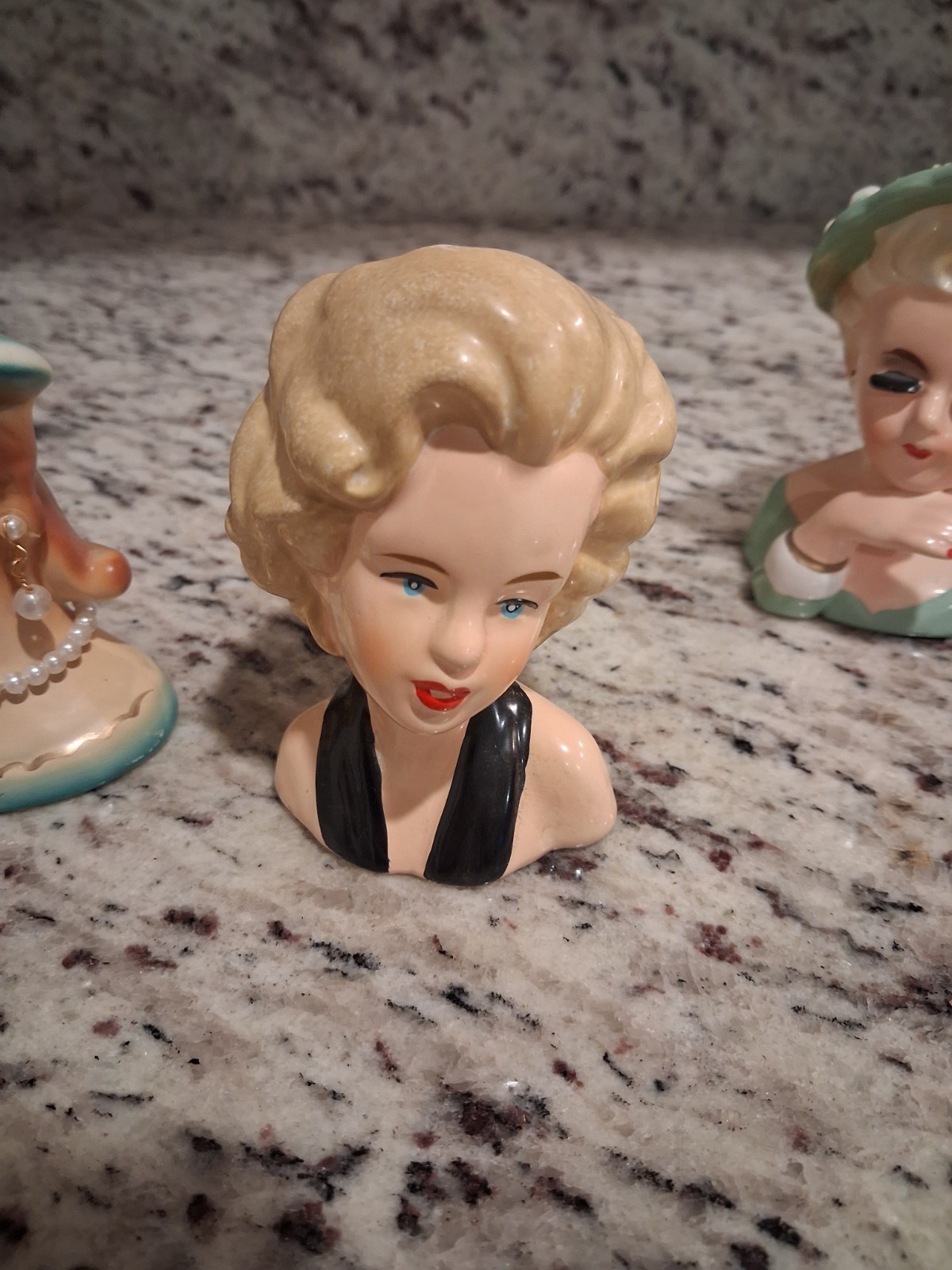Marilyn Monroe 2 940s 50s Ruben Orginals Head Vase 2 Inarco Head Vases